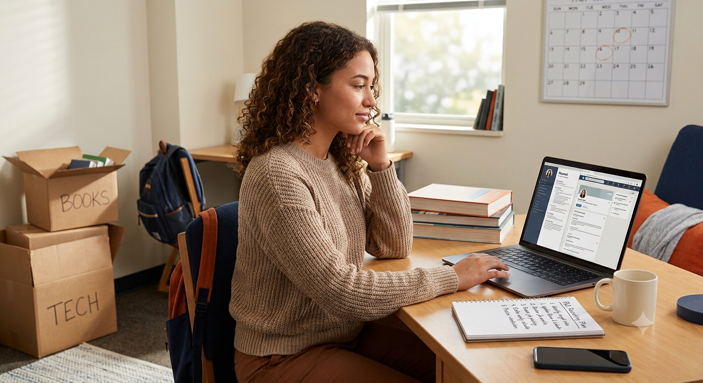 Before Campus Gets Busy: What Your Student Should Have Ready for Fall Recruiting
