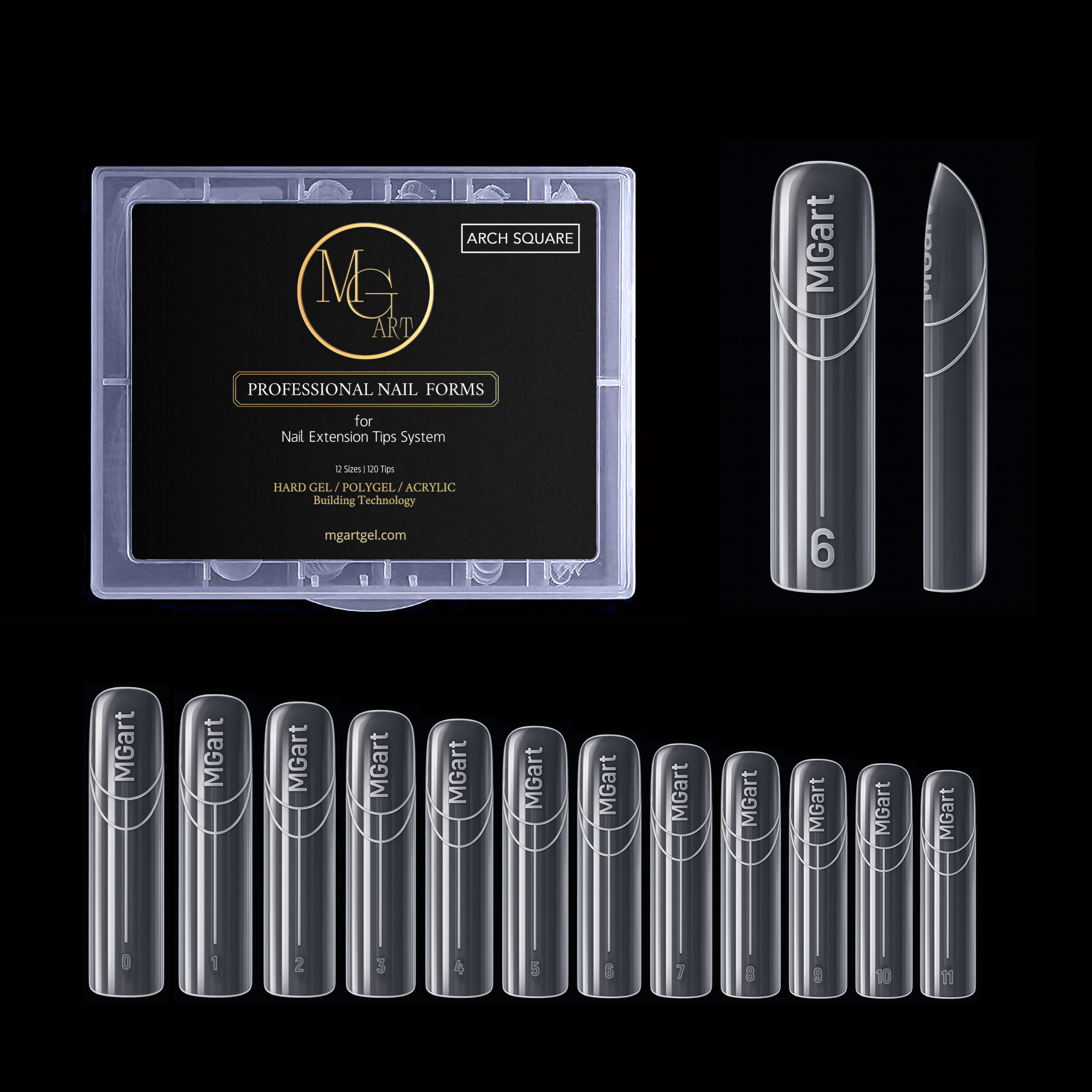 DUAL FORMS- Arched Square