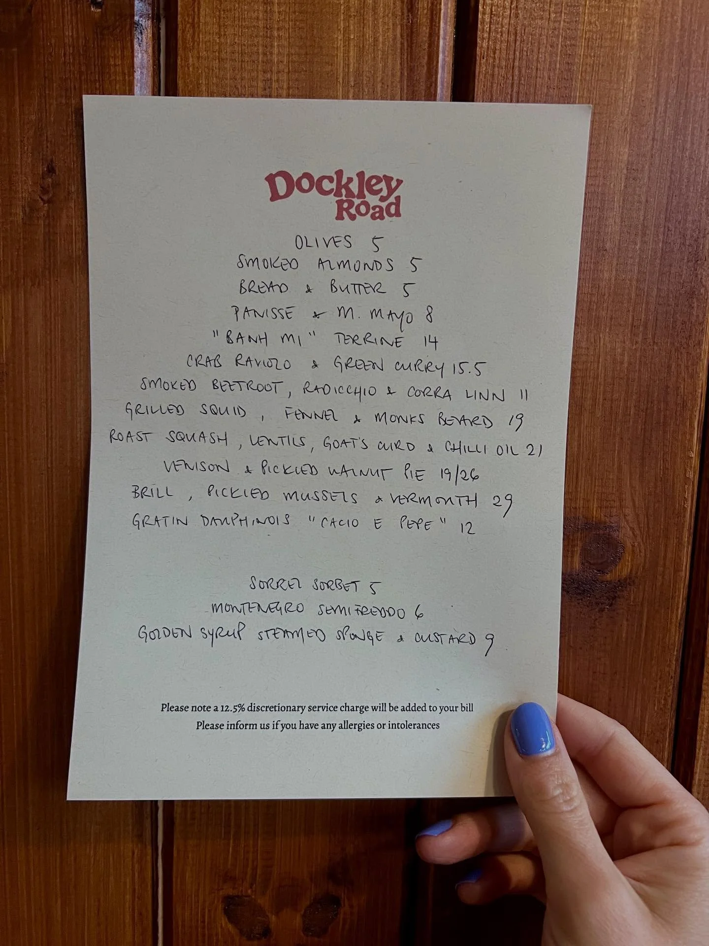 This weekend&rsquo;s menu 🍷Including: Venison &amp; Pickled Walnut Pie- made with venison and beef suet from Farmer Tom Jones Butcher down the road @ftjspa . Paired with an earthy, black-fruited Cabernet Franc.