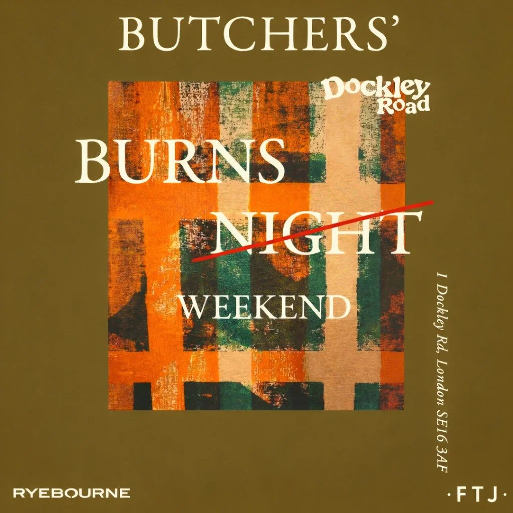 Burns Night, but make it a weekend 🥃🔥
Our Burns Night menu, in collaboration with @ftjspa &amp; @ryebourne, is available all weekend &mdash; Saturday lunch &amp; dinner, plus Sunday lunch. Come get your haggis!