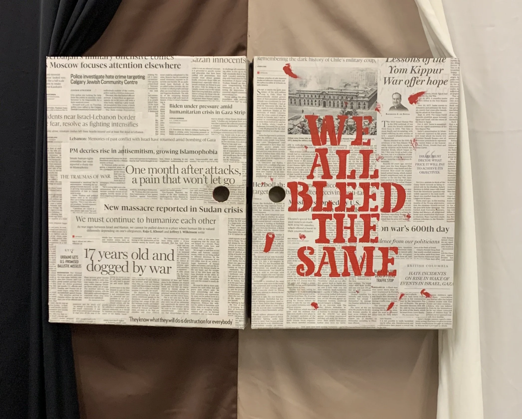 We All Bleed the Same (closed), November 2023