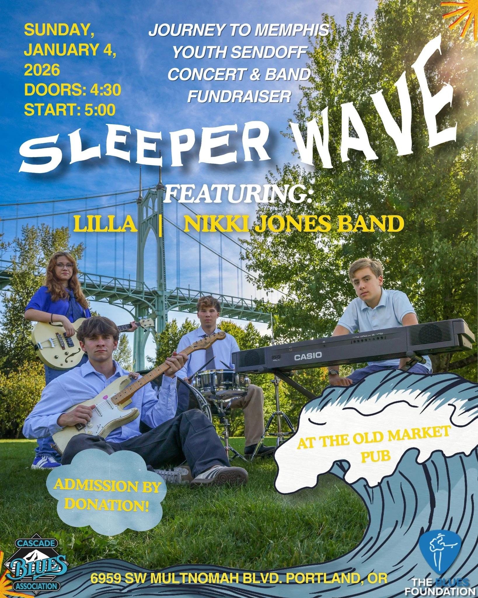 Sleeper Wave-Blues Challenge Send Off