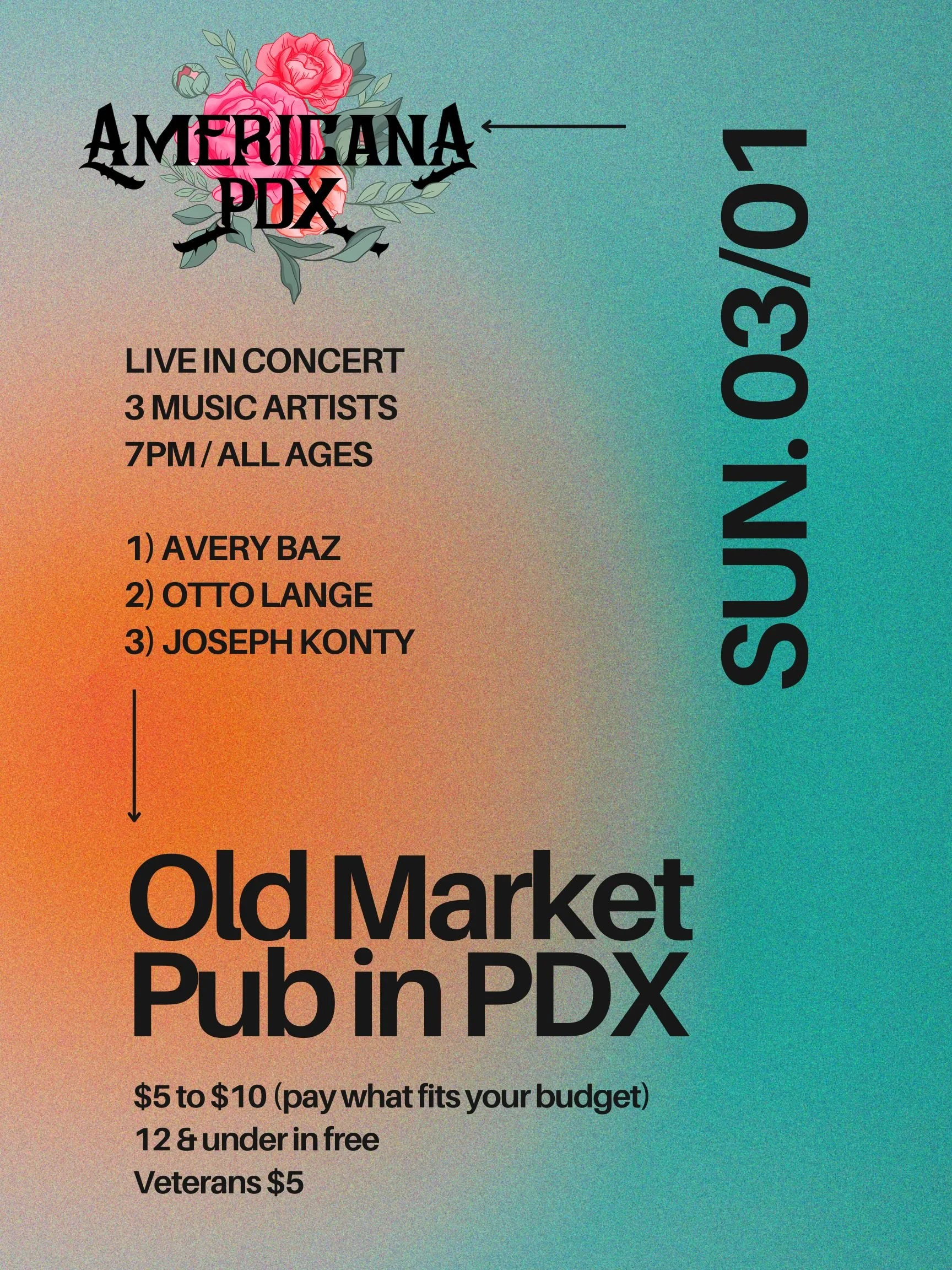 Joseph Konty “Songwriter Series”