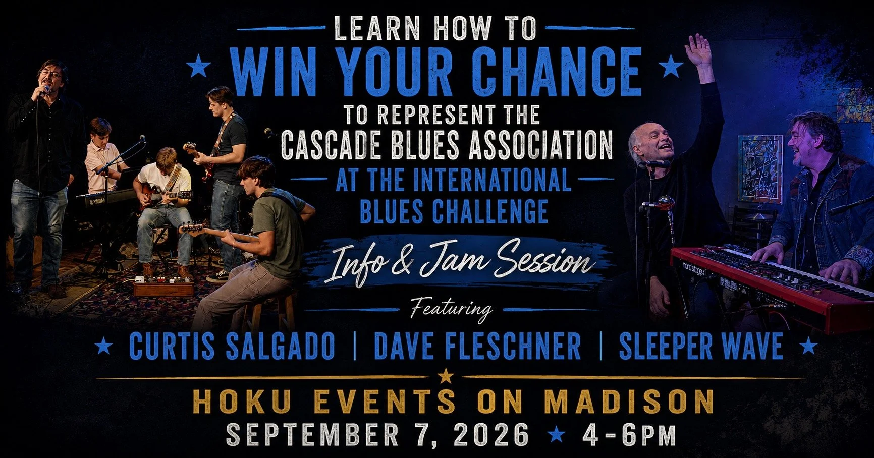 Youth Info &amp; Jam Session for the International Blues Challenge