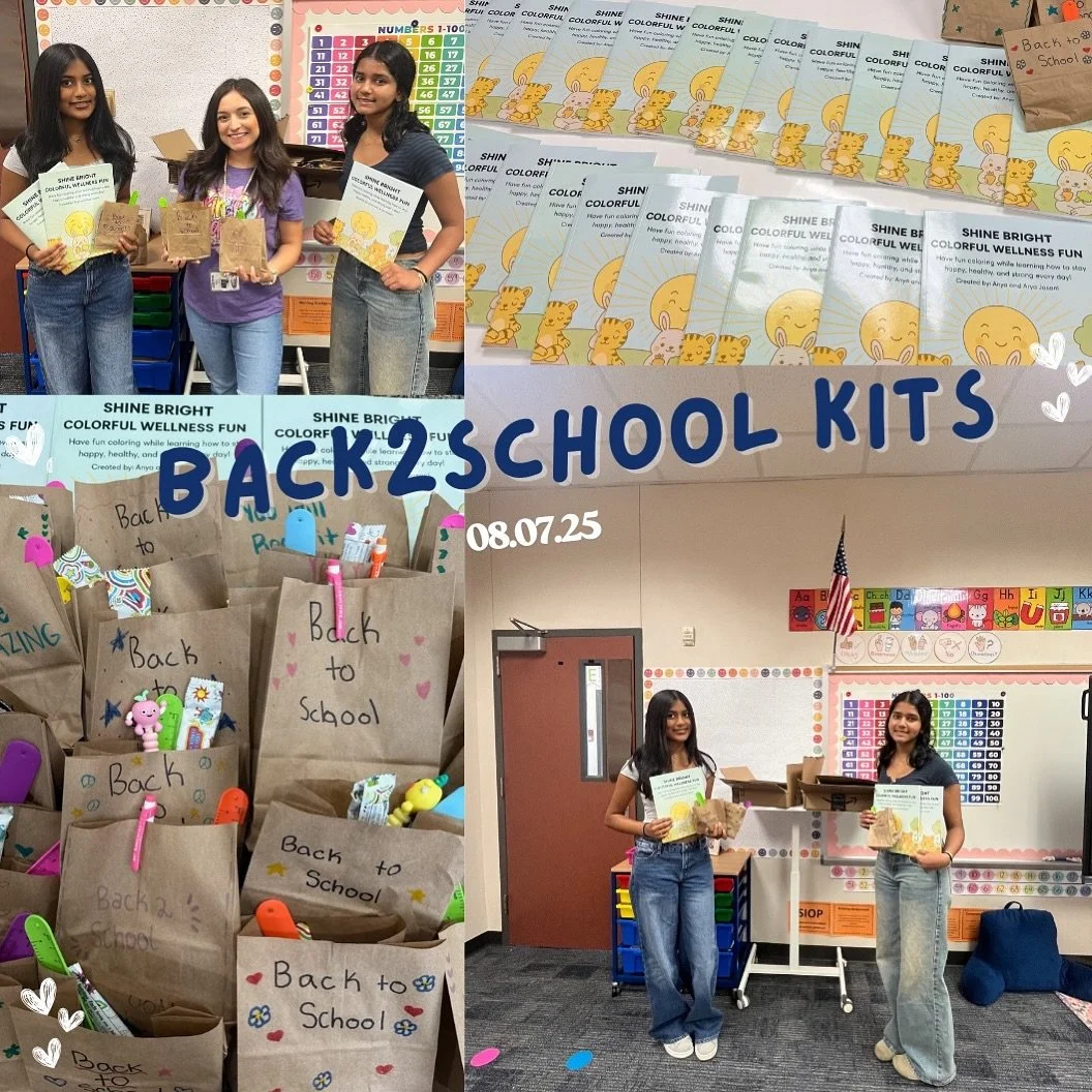 Today, Thrive4youth donated 24 back2school kits and 24 coloring books to an Alief ISD teacher, who works at a tier one school for low-income students. We are so glad we were able to donate these items &amp; thank you to @shinebright_kids for sponsori
