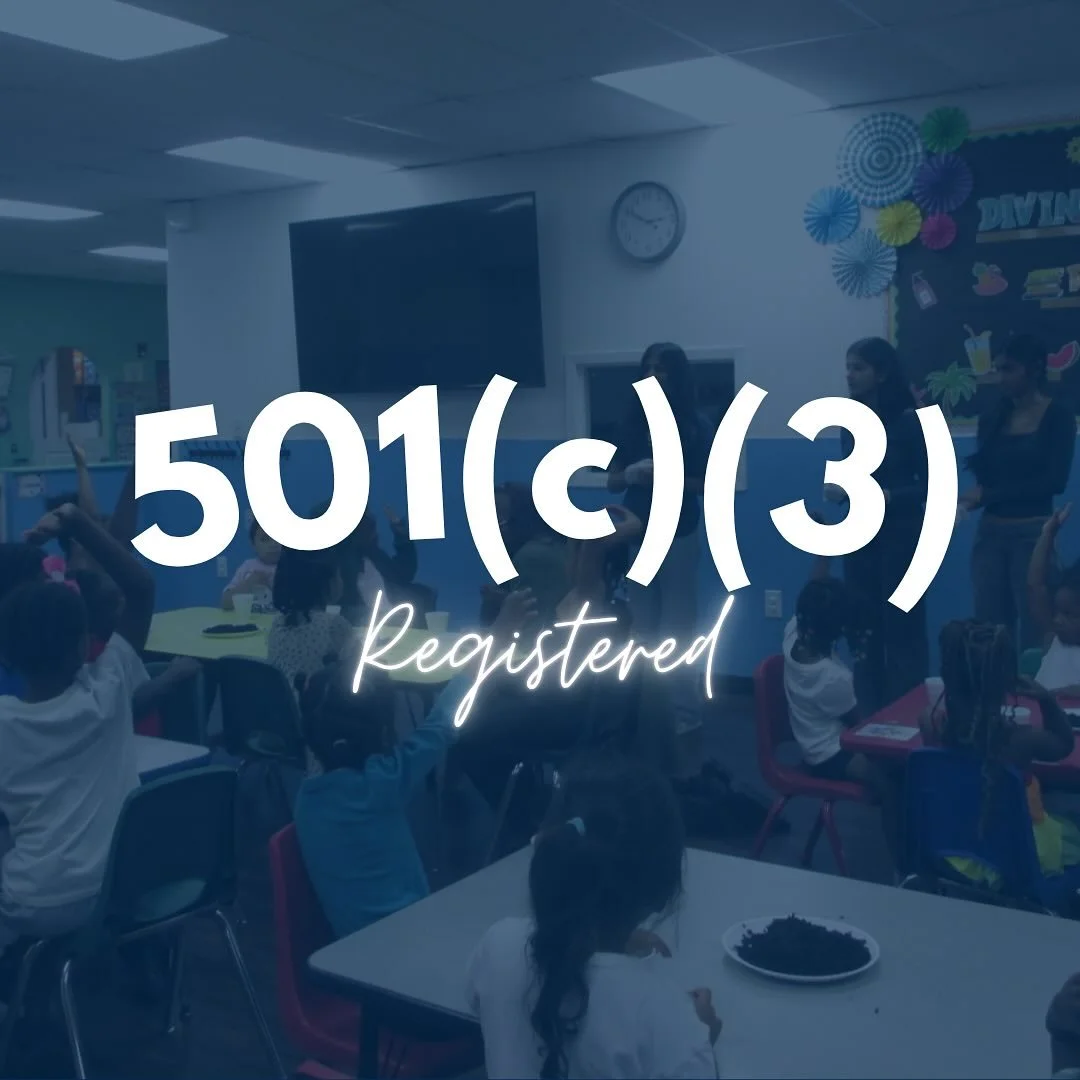 We are officially a 501(c)(3) nonprofit! We have made a huge progress over the past few years and cannot wait to announce all our upcoming projects!