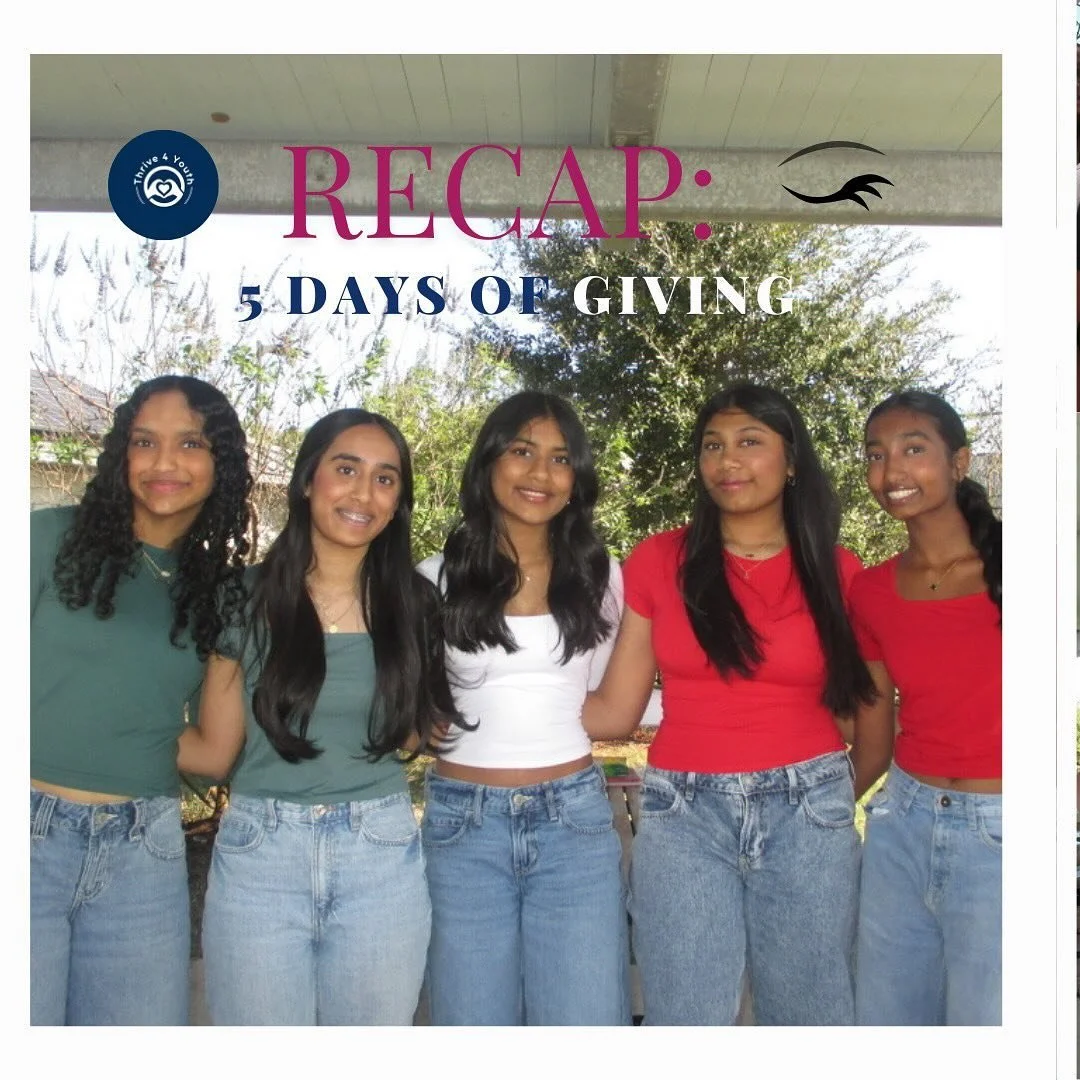 5 days of giving: Thrive4Youth x FemeVision
In spite of the holidays, we collaborated together to give back to the community in a spirit full manner. Through our gingerbread build-off, secret elves, card making, and monetary donations, we were able t