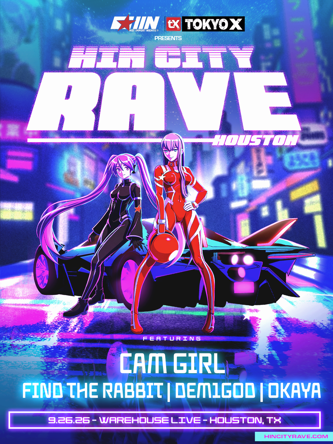 HINCITY™ RAVE - HOUSTON