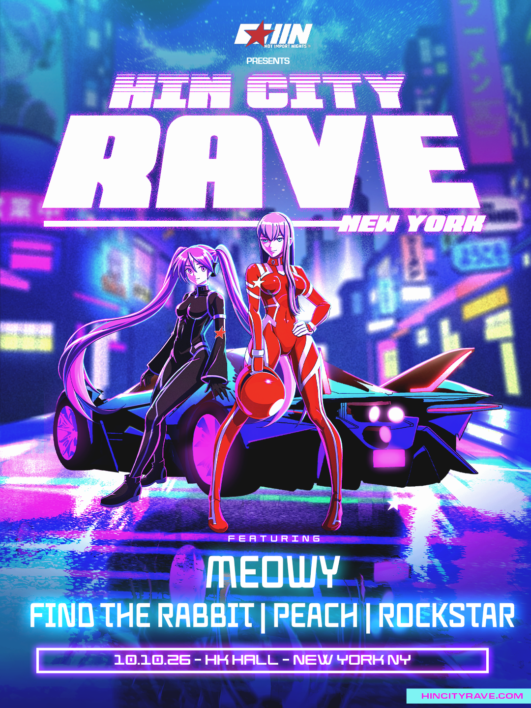 HINCITY™ RAVE - NEW YORK