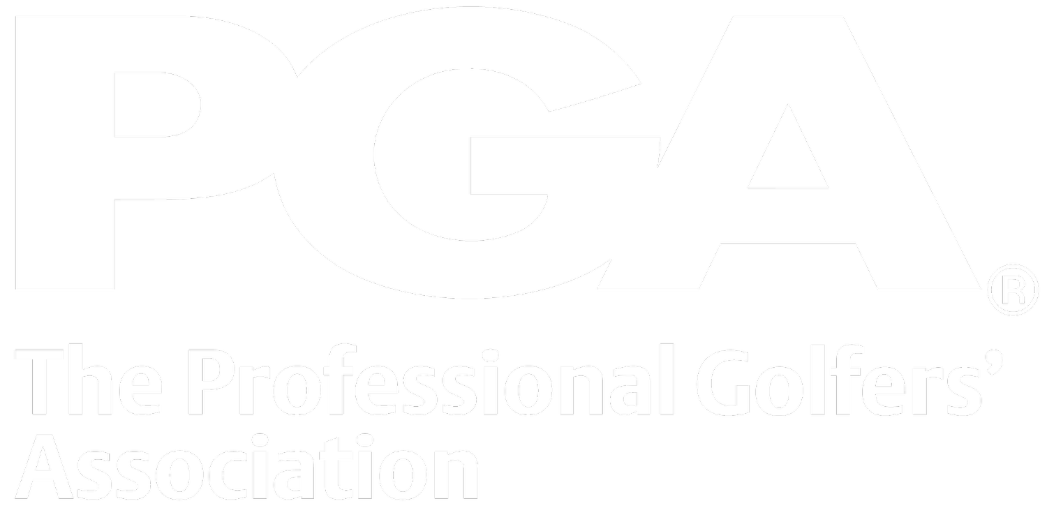 Logo of the Professional Golfers' Association (PGA) with the text "The Professional Golfers' Association" underneath.