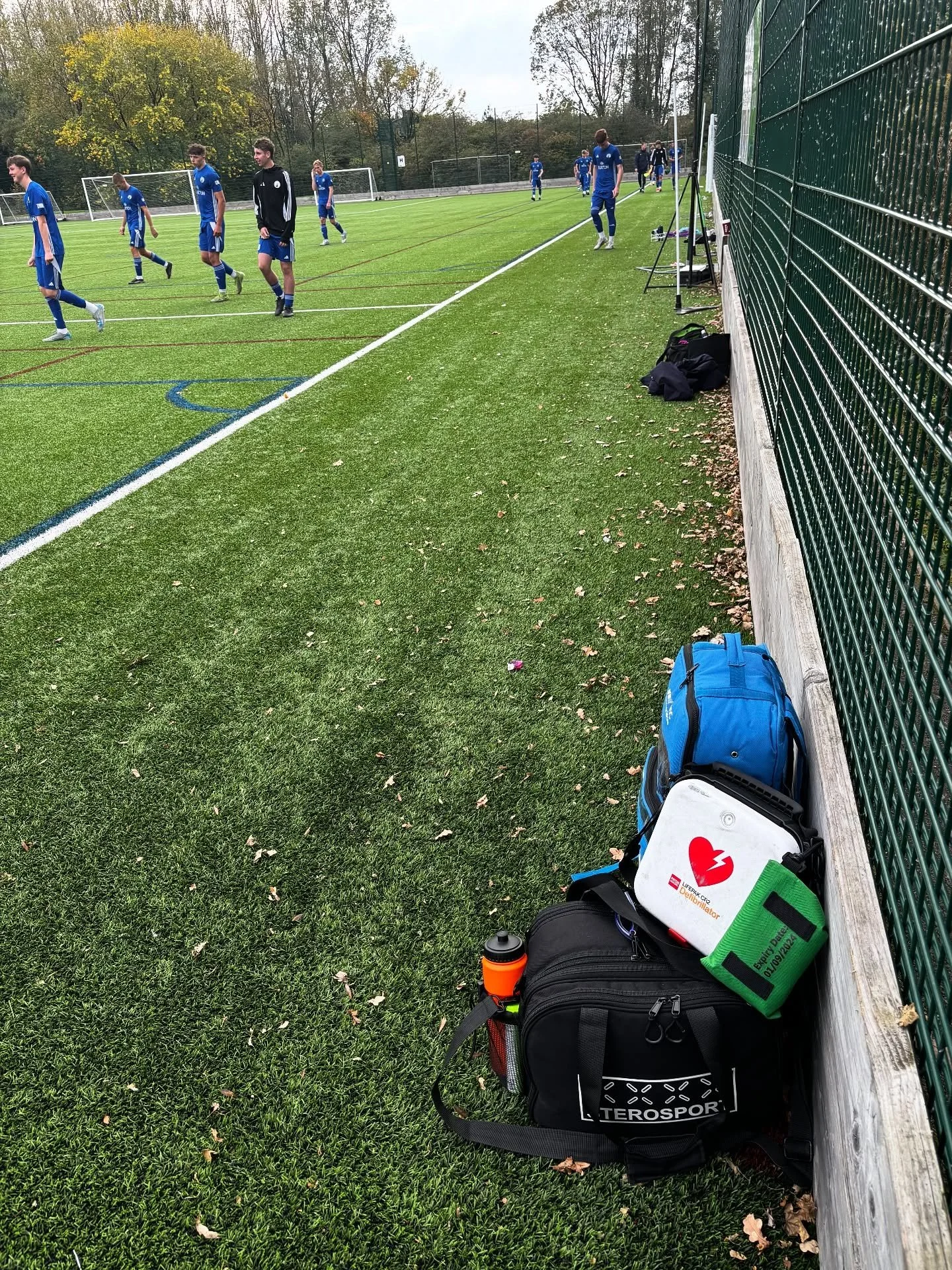 Pitch side cover with Chorley FC &amp; The Steven Gerrard Academy today. ⚽️💪