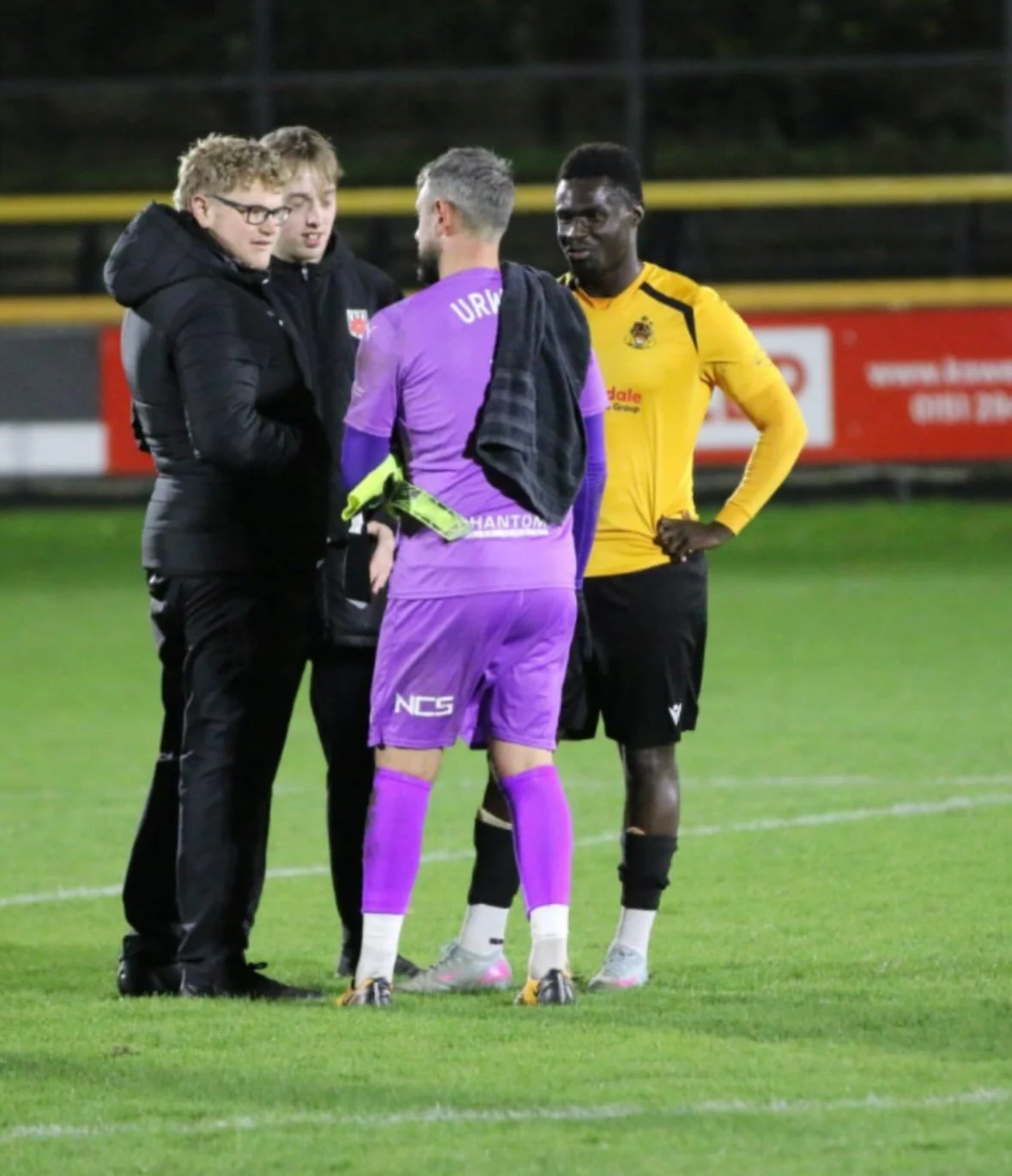 Post Match conversations with current and former players that I have worked with