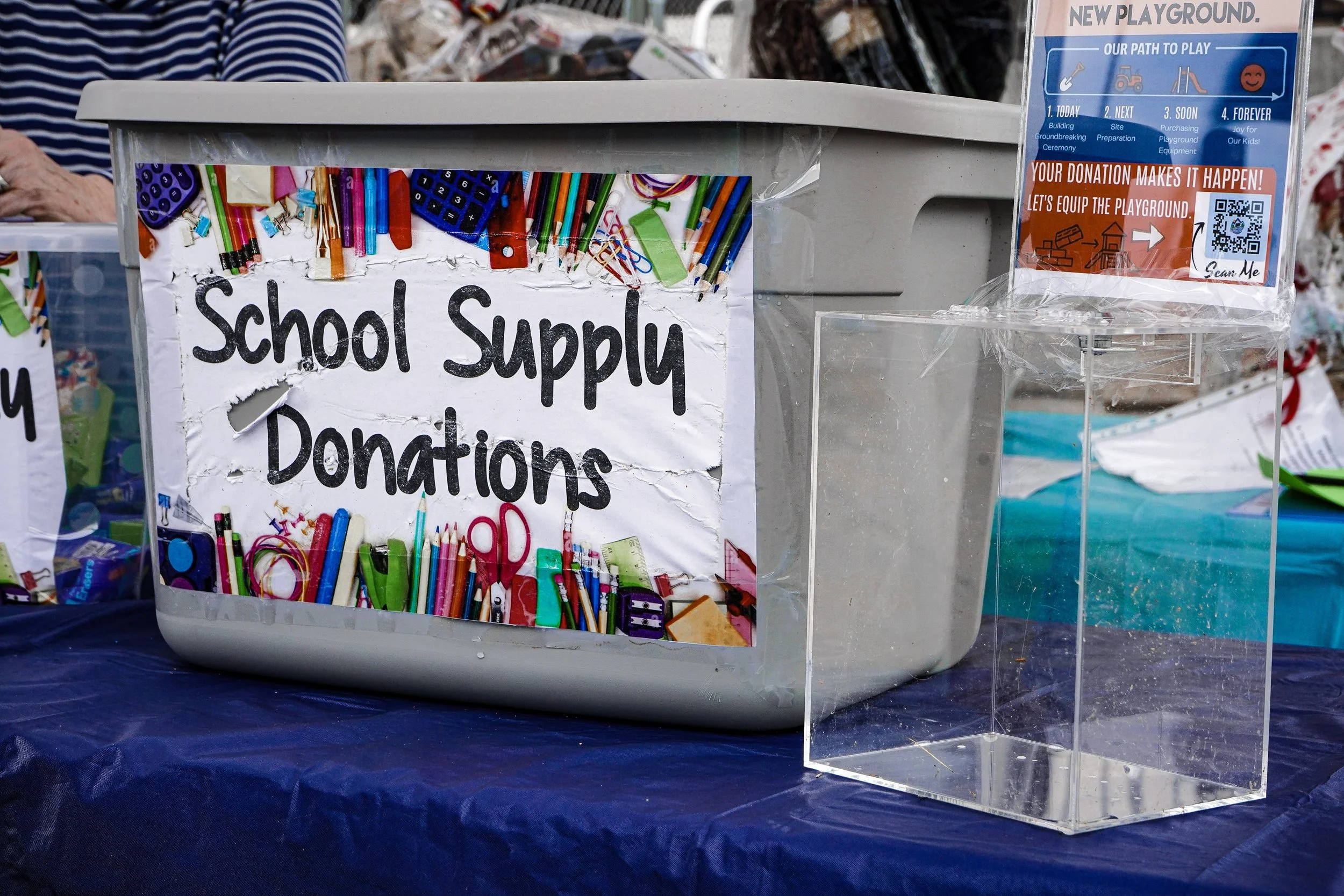 school supply drive for Midland Elementary