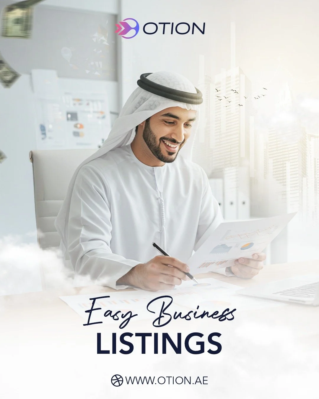 Listing your business on Otion is easy and straightforward Our platform handles the details for you. Start your journey today