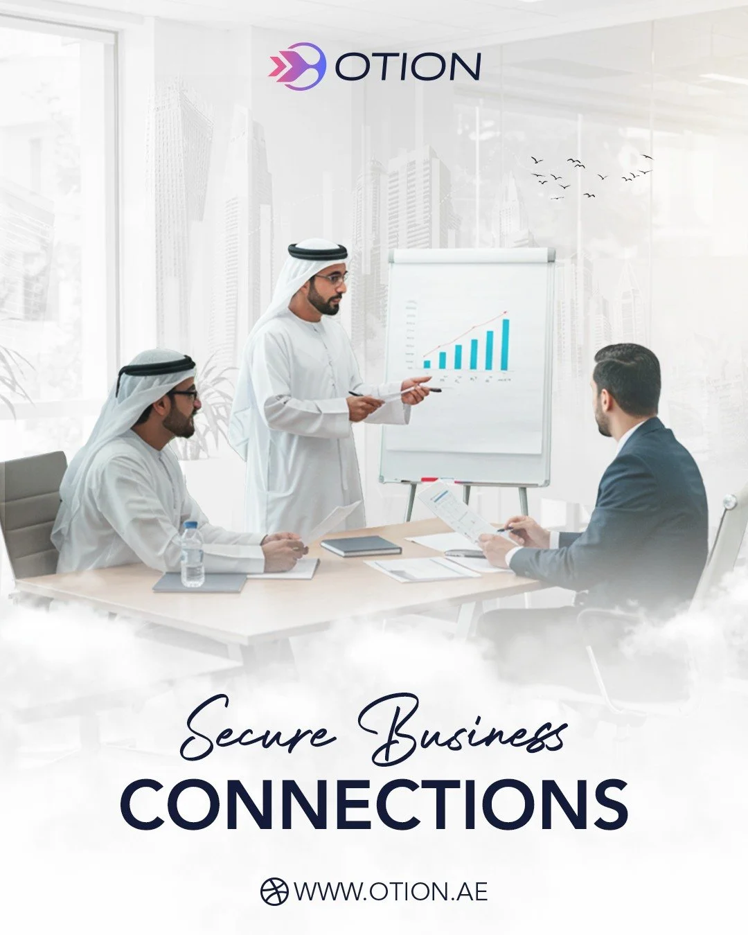 Otion ensures all business dealings are secure and discreet. Connect with confidence today
