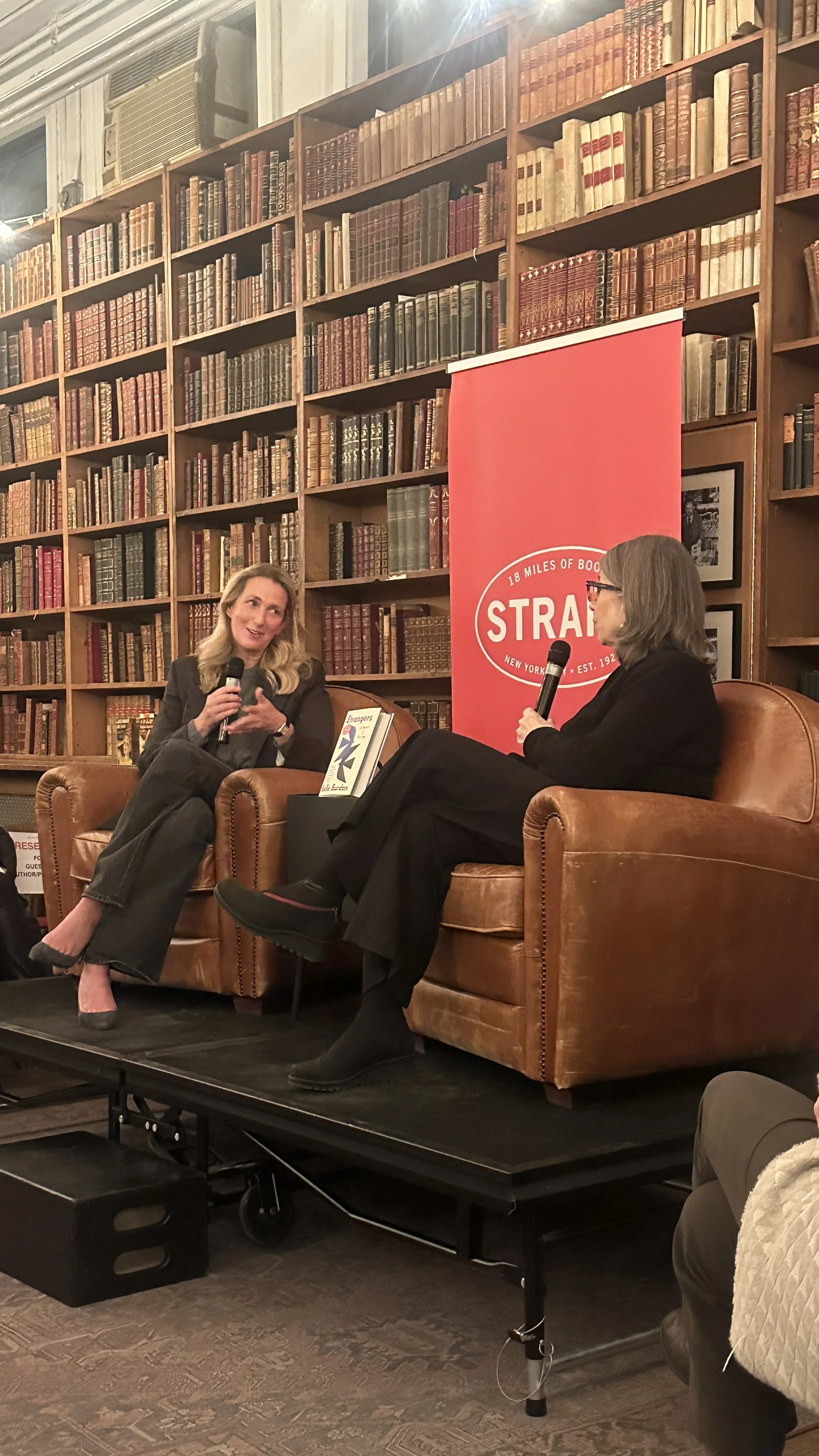 The Strand, NYC, Conversation with Anna Quindlen