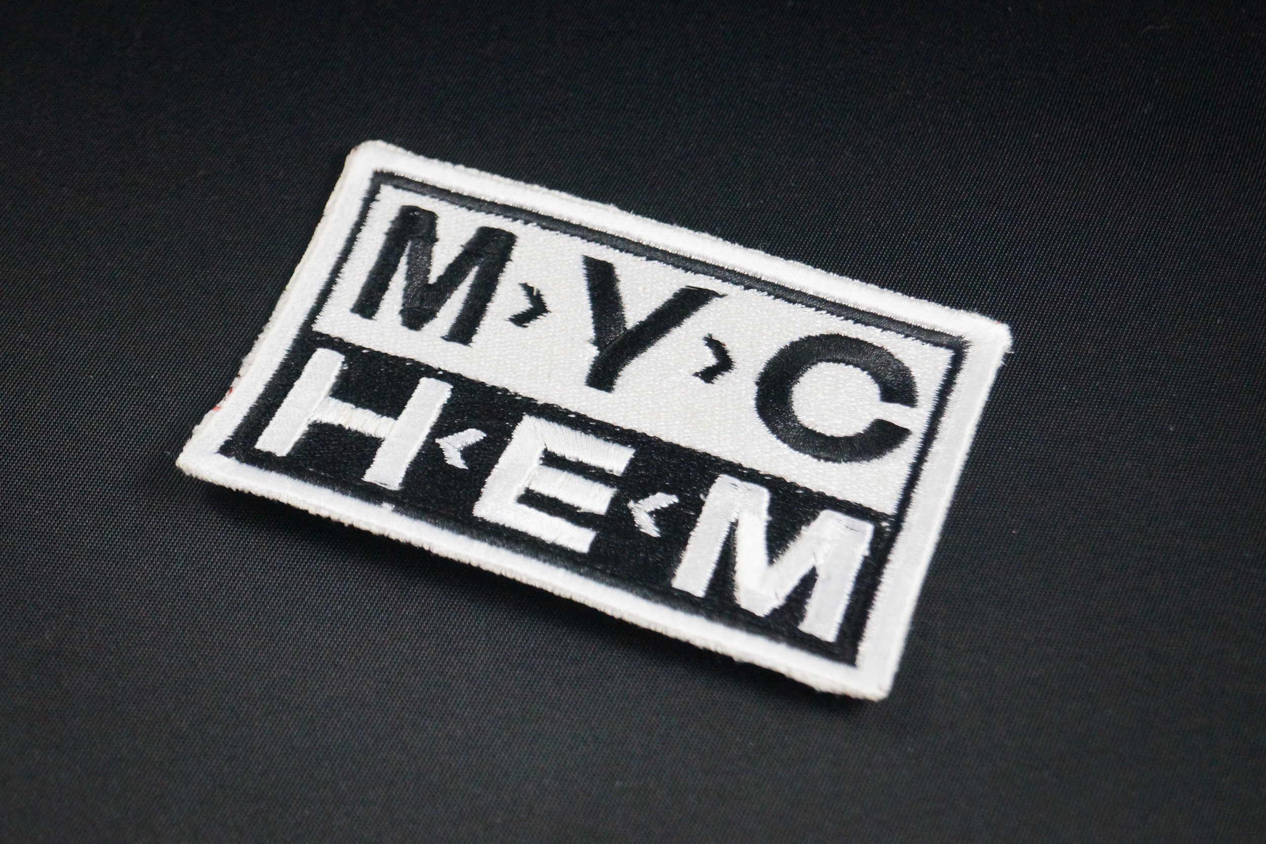 MY CHEM Embroidered Iron-On Patch
