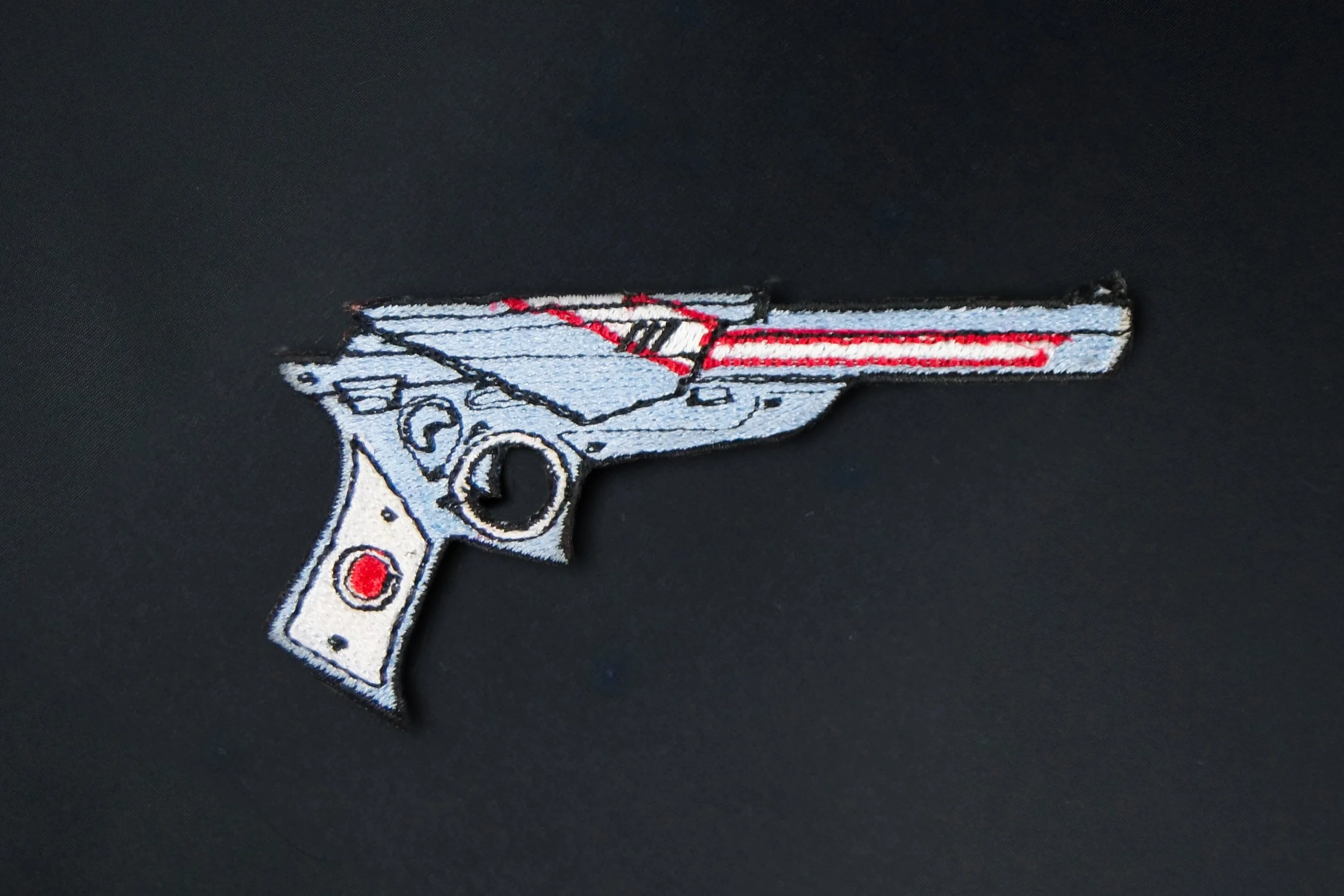 Killjoy Ray Guns Embroidered Iron-On Patch