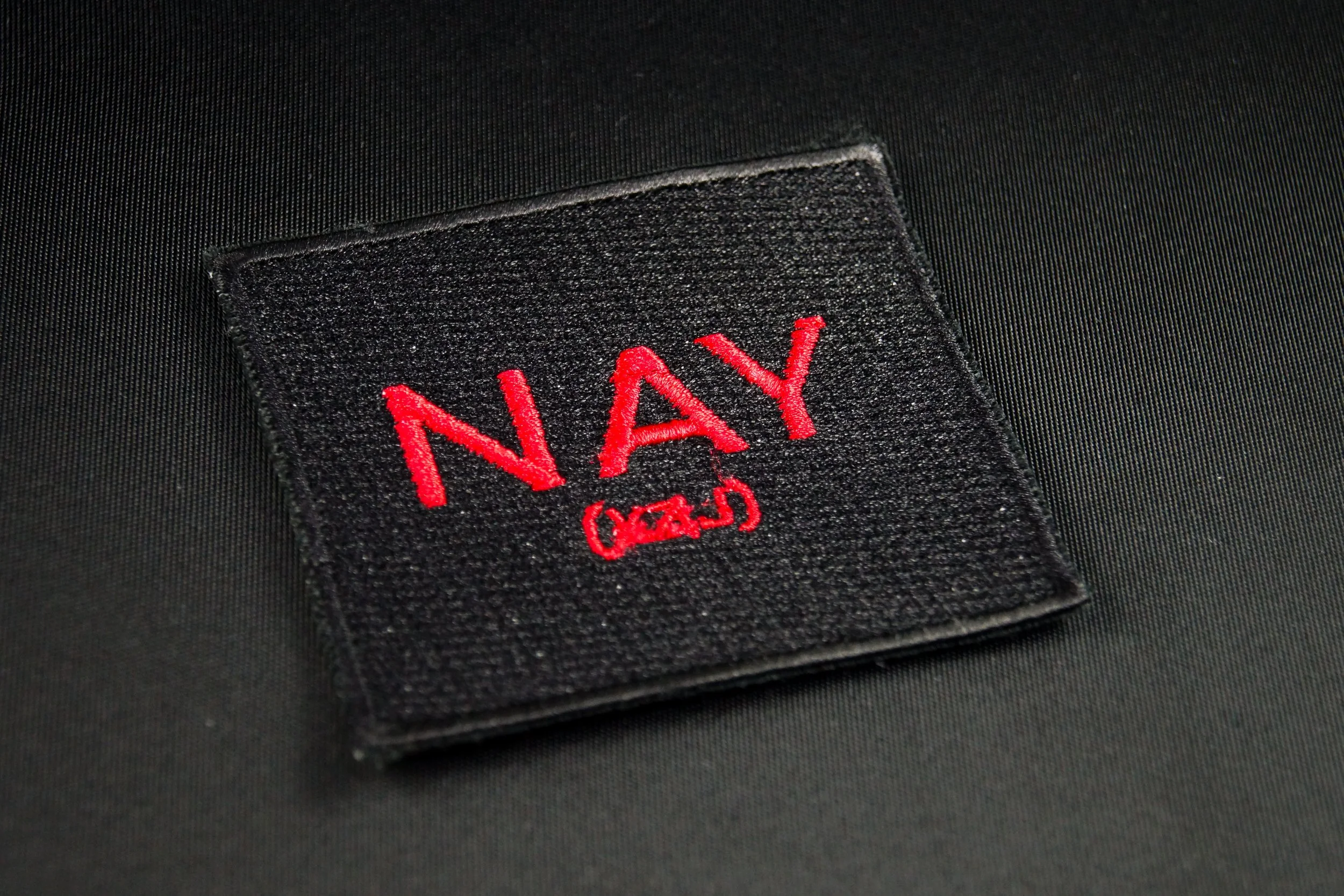 Keposhka Voting Signs | Yea/Nay & Chicken/Fish | Embroidered Iron-On Patches