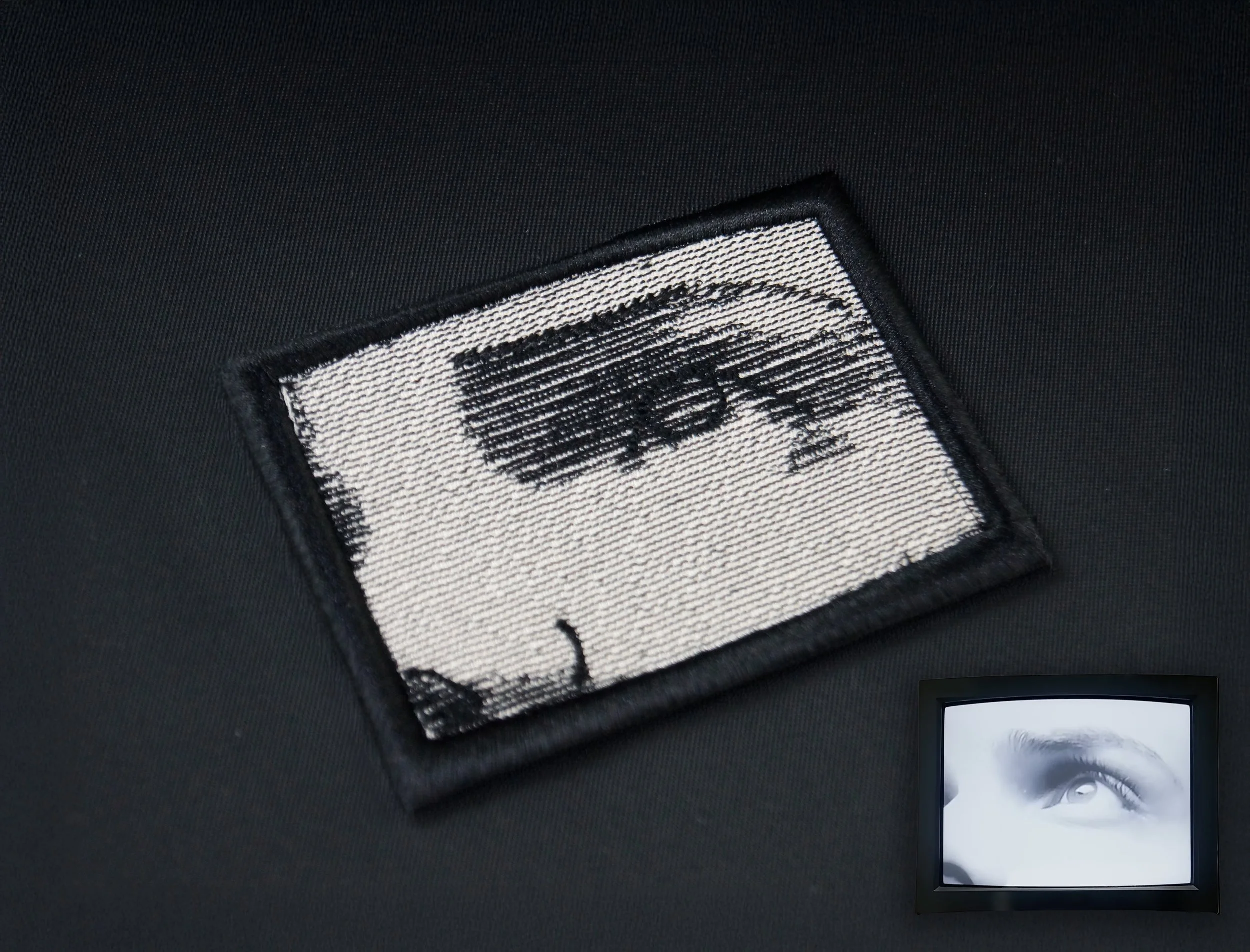 The Black Parade - Gerard's Eye on the Tube TV Embroidered Iron-On Patch