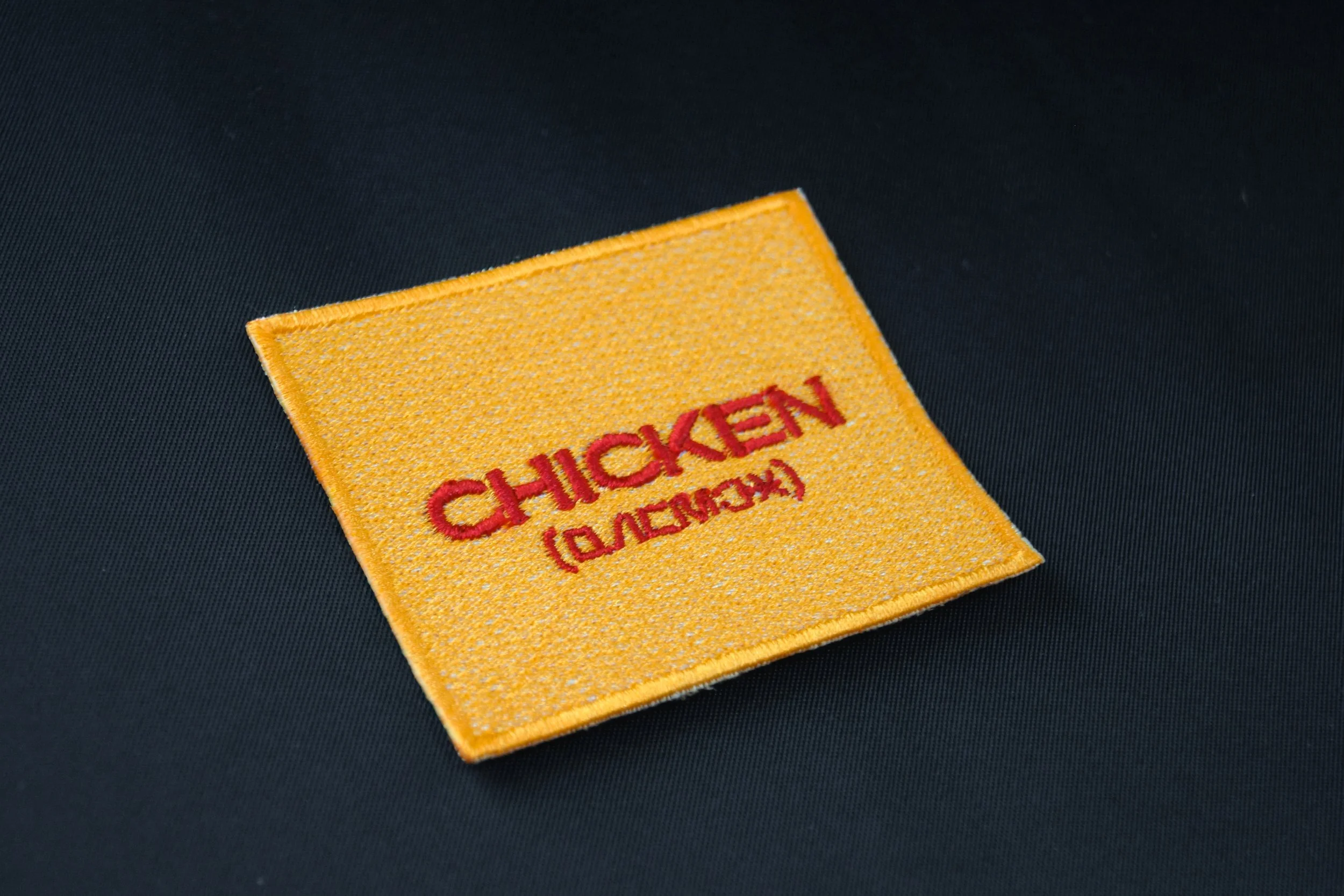 Keposhka Voting Signs | Yea/Nay & Chicken/Fish | Embroidered Iron-On Patches