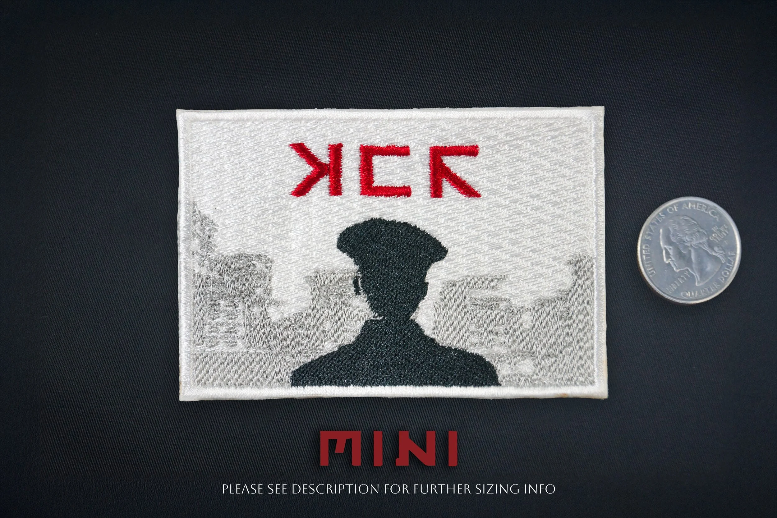Keposhka-Inspired Embroidered Iron-On Patches
