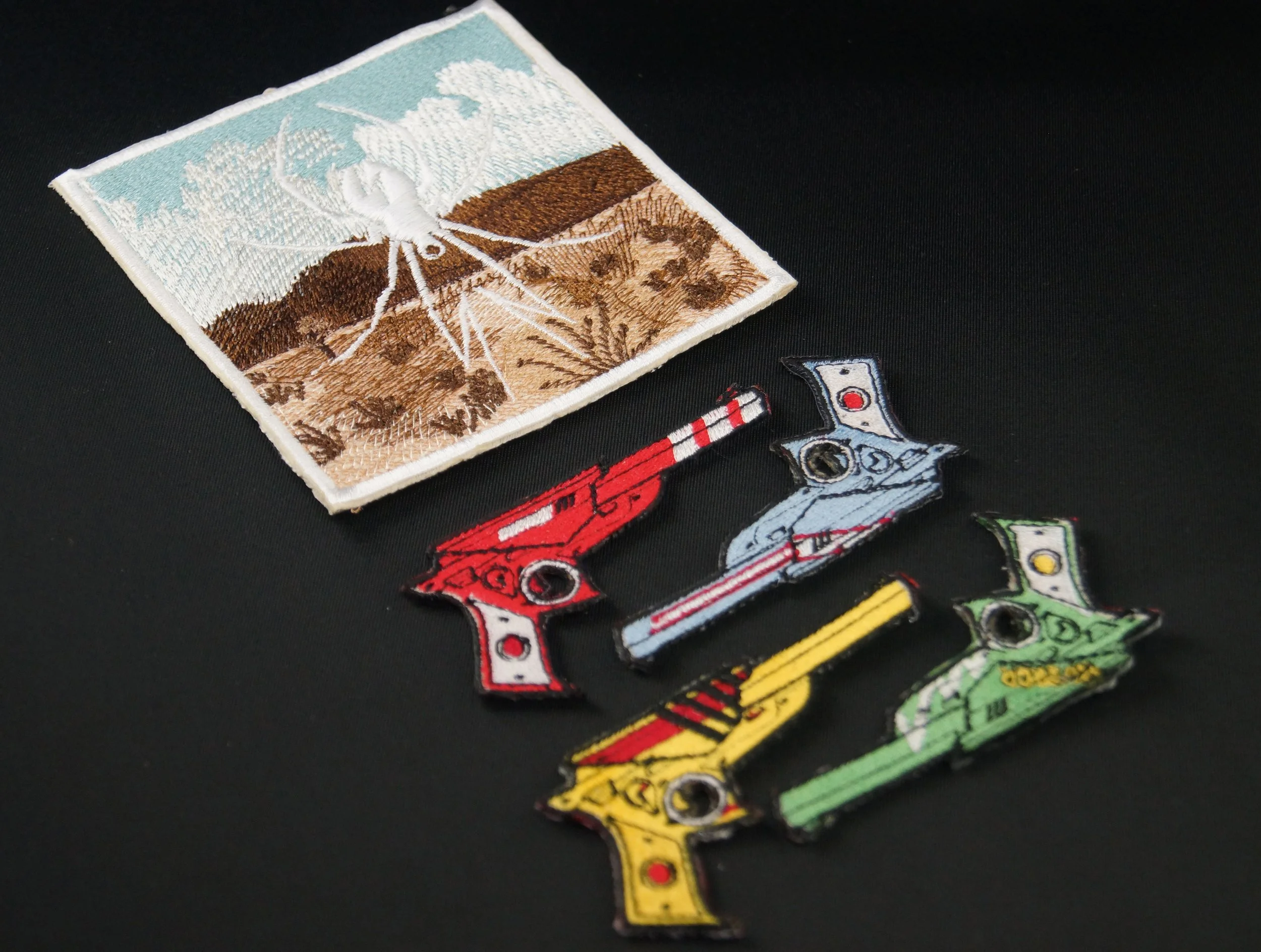 Killjoy Ray Guns Embroidered Iron-On Patch