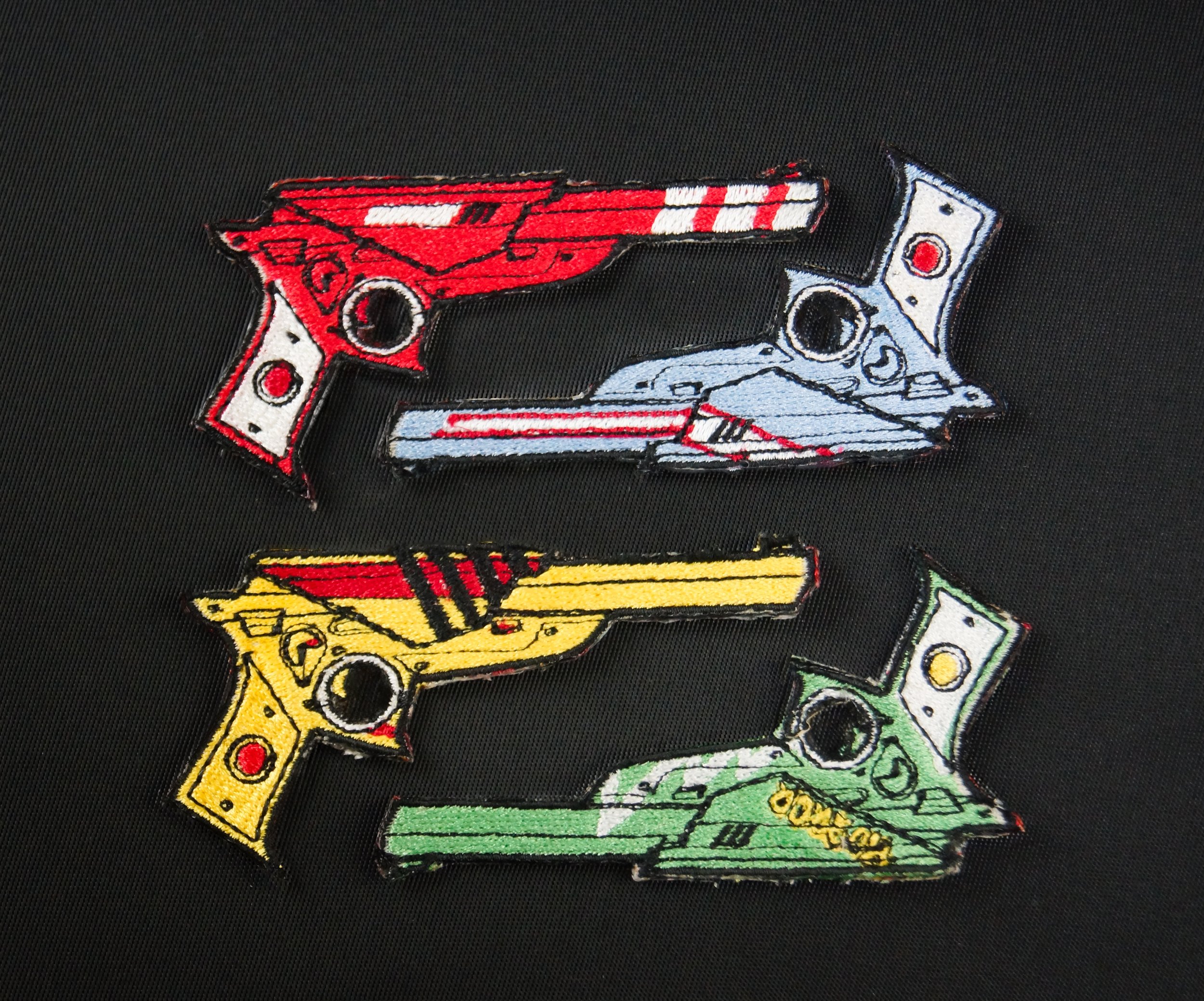 Killjoy Ray Guns Embroidered Iron-On Patch