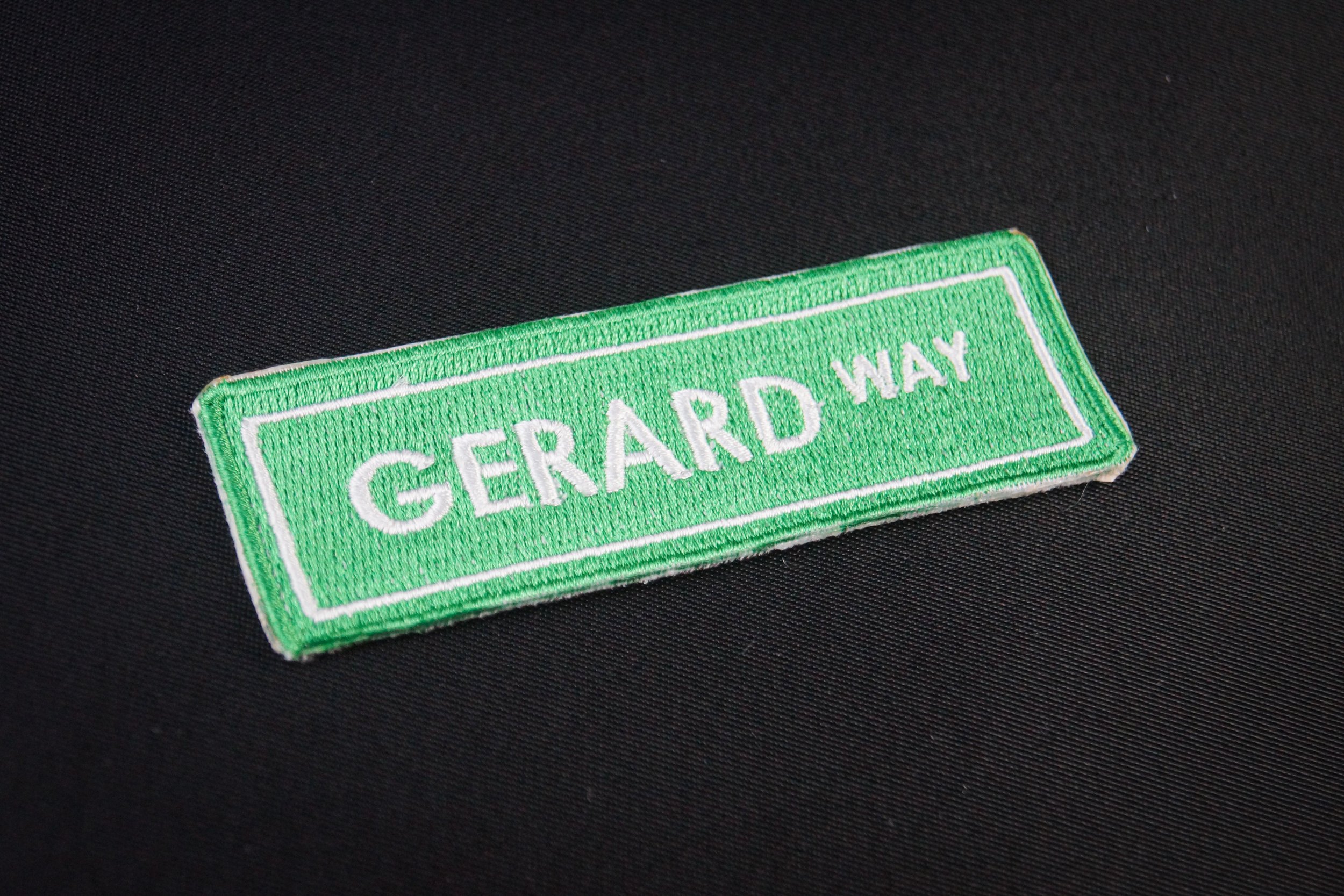 MCR Street Signs Embroidered Iron-On Patches