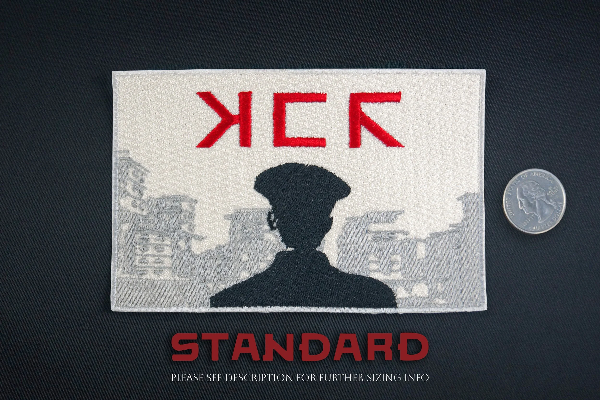 Keposhka-Inspired Embroidered Iron-On Patches