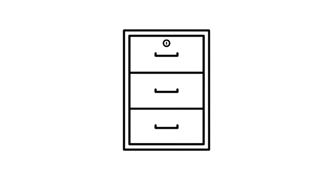 Office Filing Cabinet