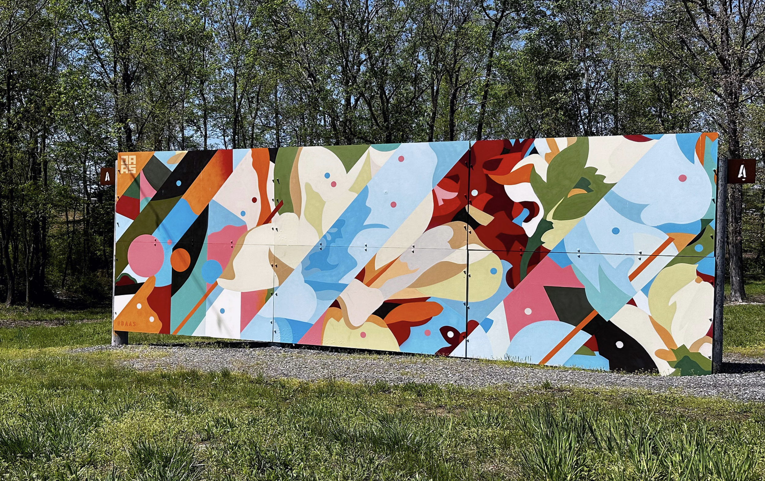 Floral Fragments 223 | Kotis Street Art Gallery | Greensboro, North Carolina
