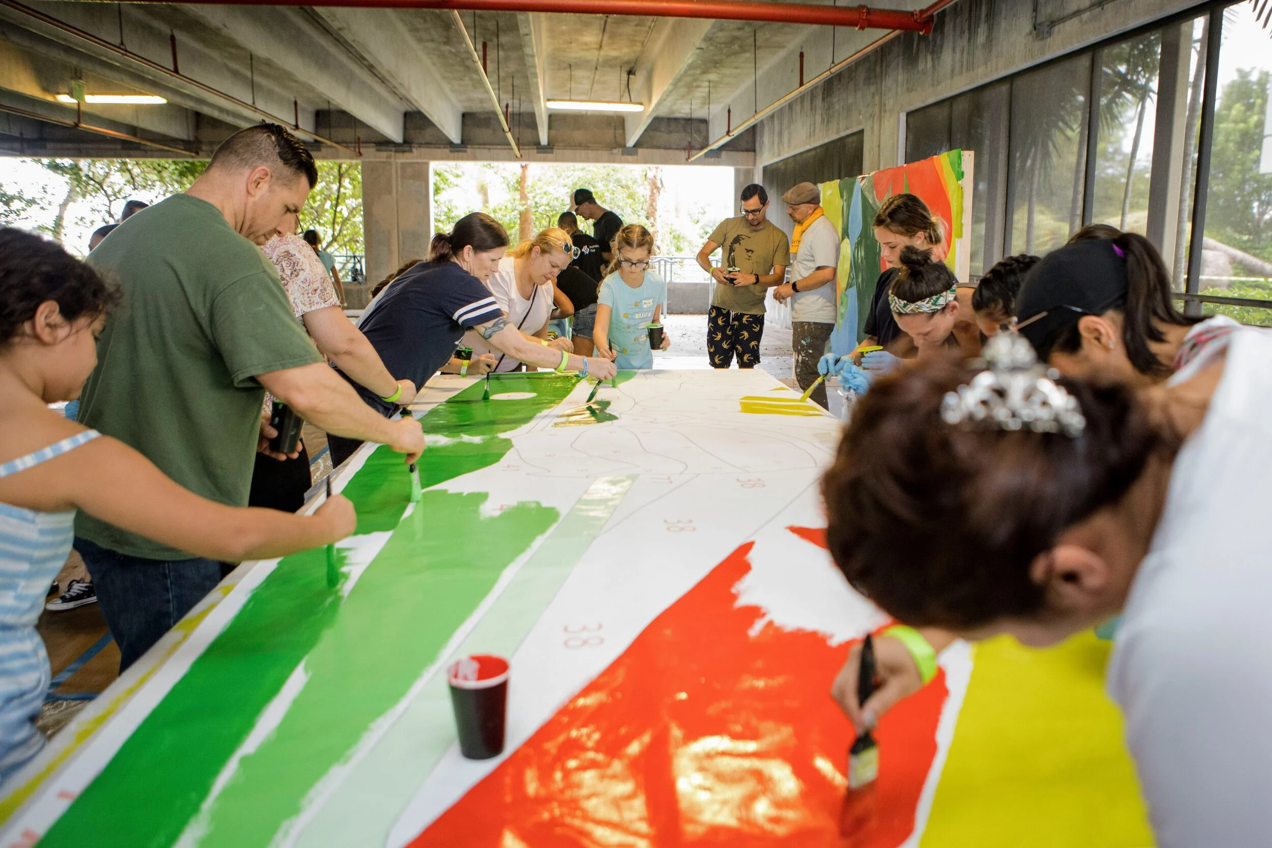 Transformation mural community painting event — Coconut Creek Florida, DAAS.png