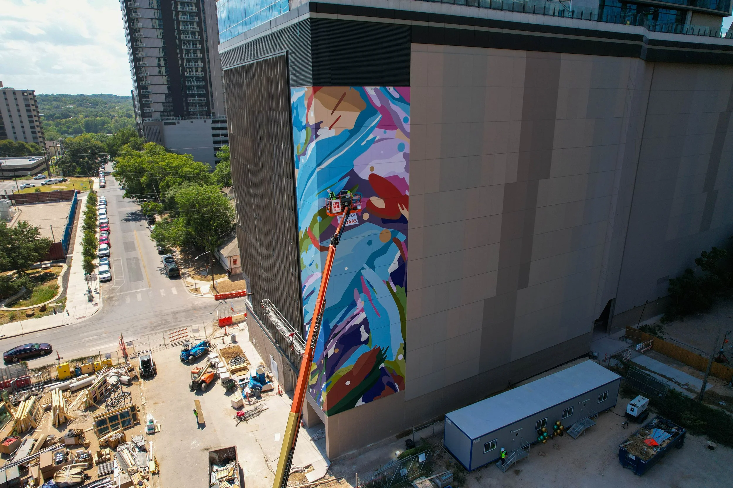 City Currents mural upper detail — 700 River Austin Texas, DAAS.jpg
