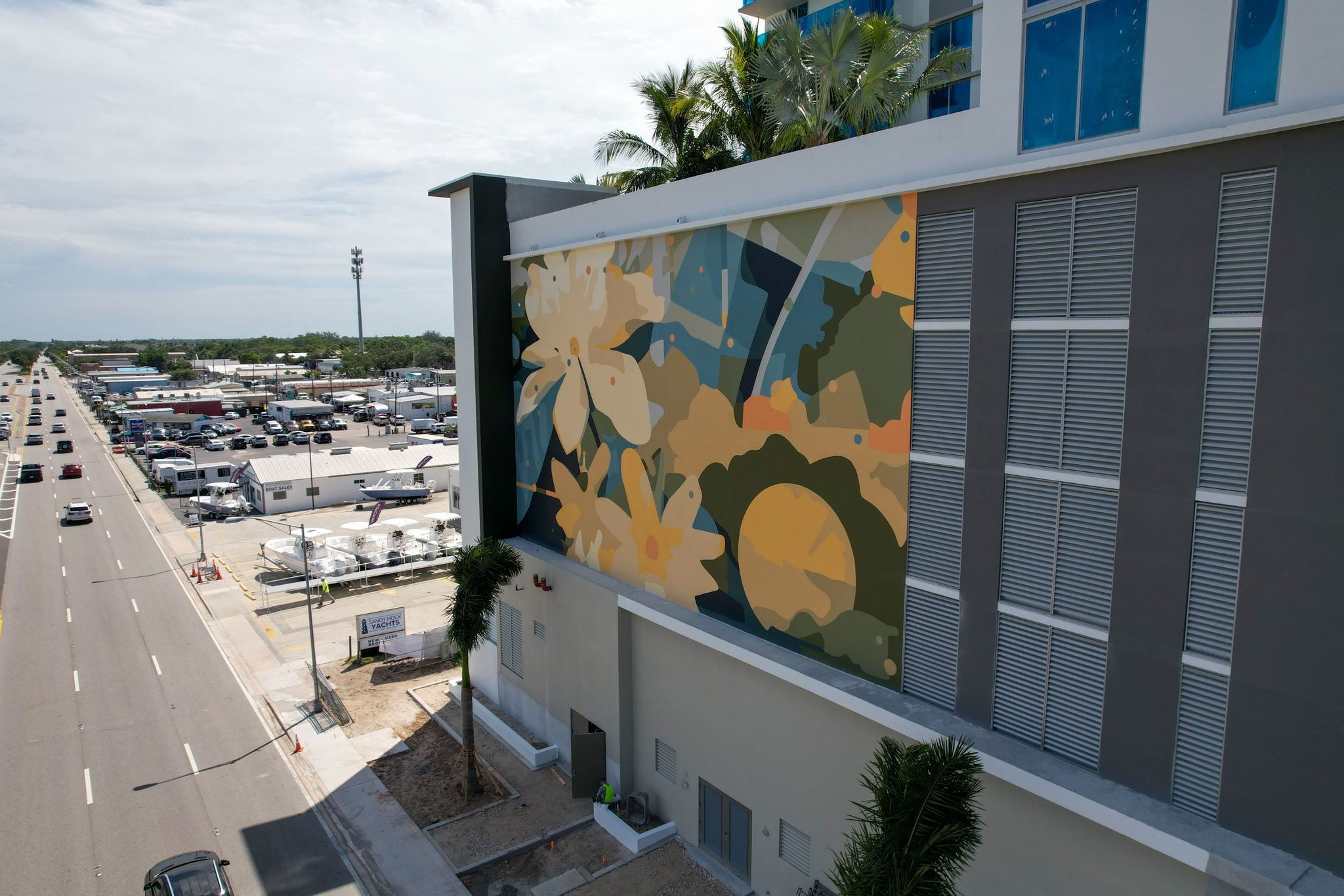 Naples in Bloom parking structure mural — The Ascent Naples Florida, DAAS, WXLLSPACE.jpg