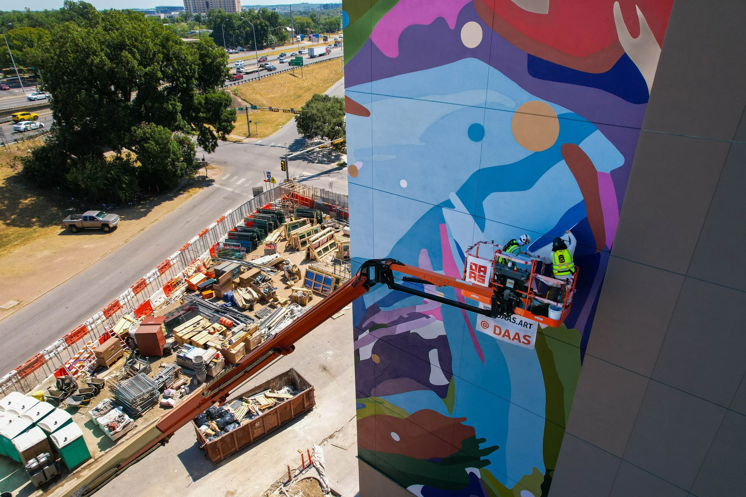 City Currents mural upper detail — 700 River Austin Texas, DAAS.jpg