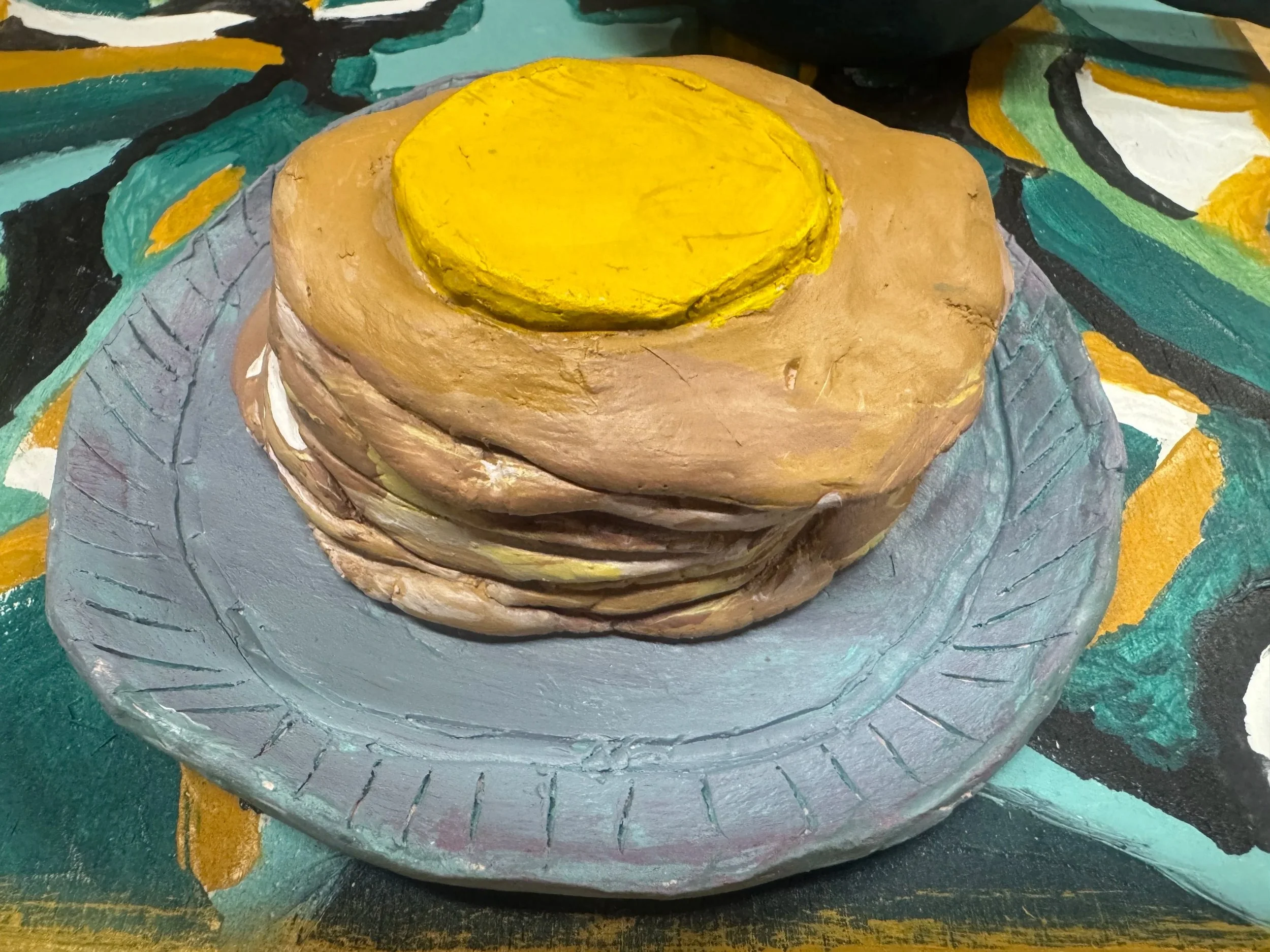 Briwolf's Painting Pancake Posse [2025] [Medium: Clay & Glaze