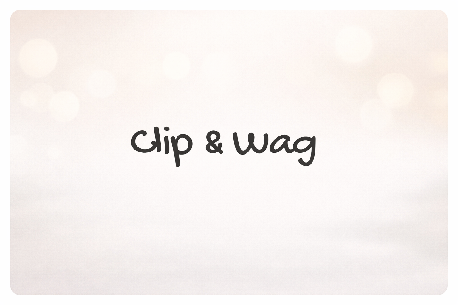 Clip & Wag Gift Card