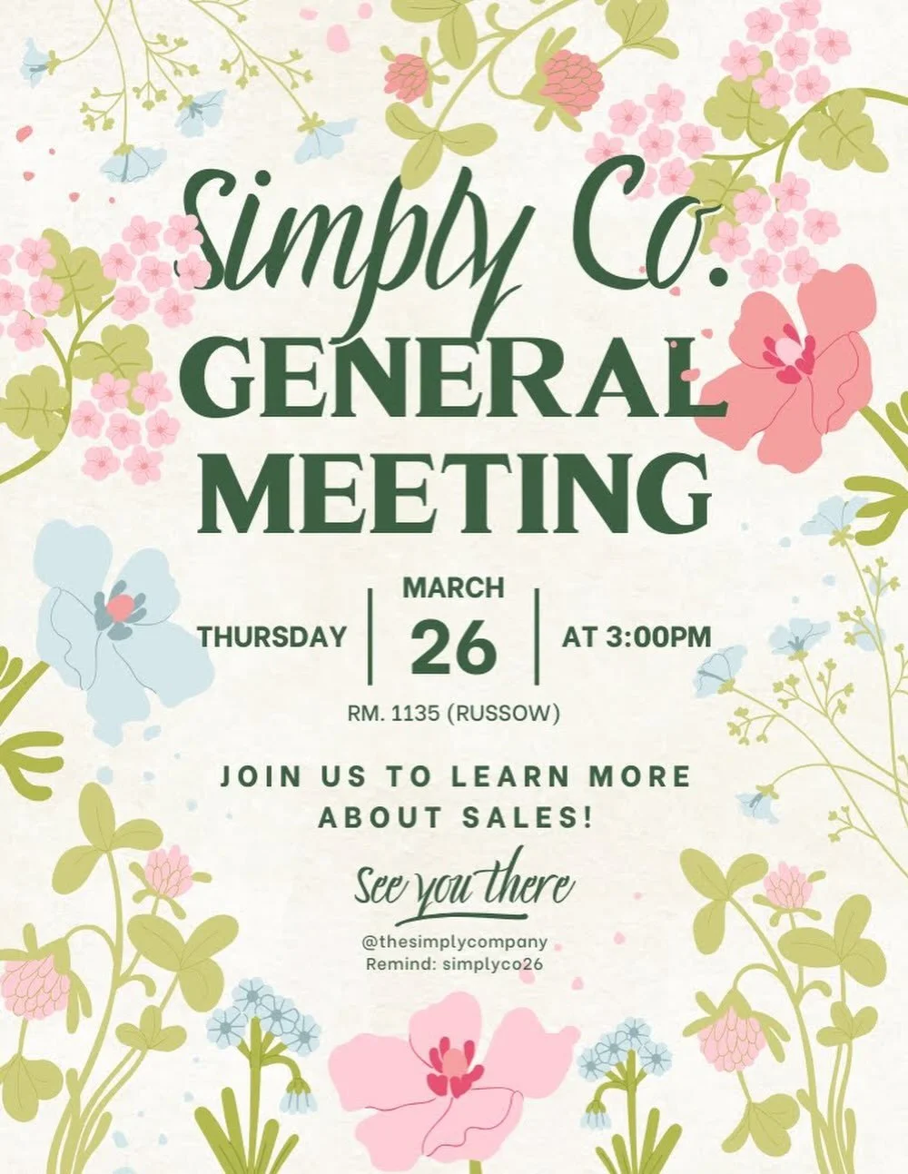 We are holding our official Sales Workshop tomorrow in Mr. Russow&rsquo;s room after school! Make sure to come by for snacks, updates, and a fun presentation and activity from our sales department!