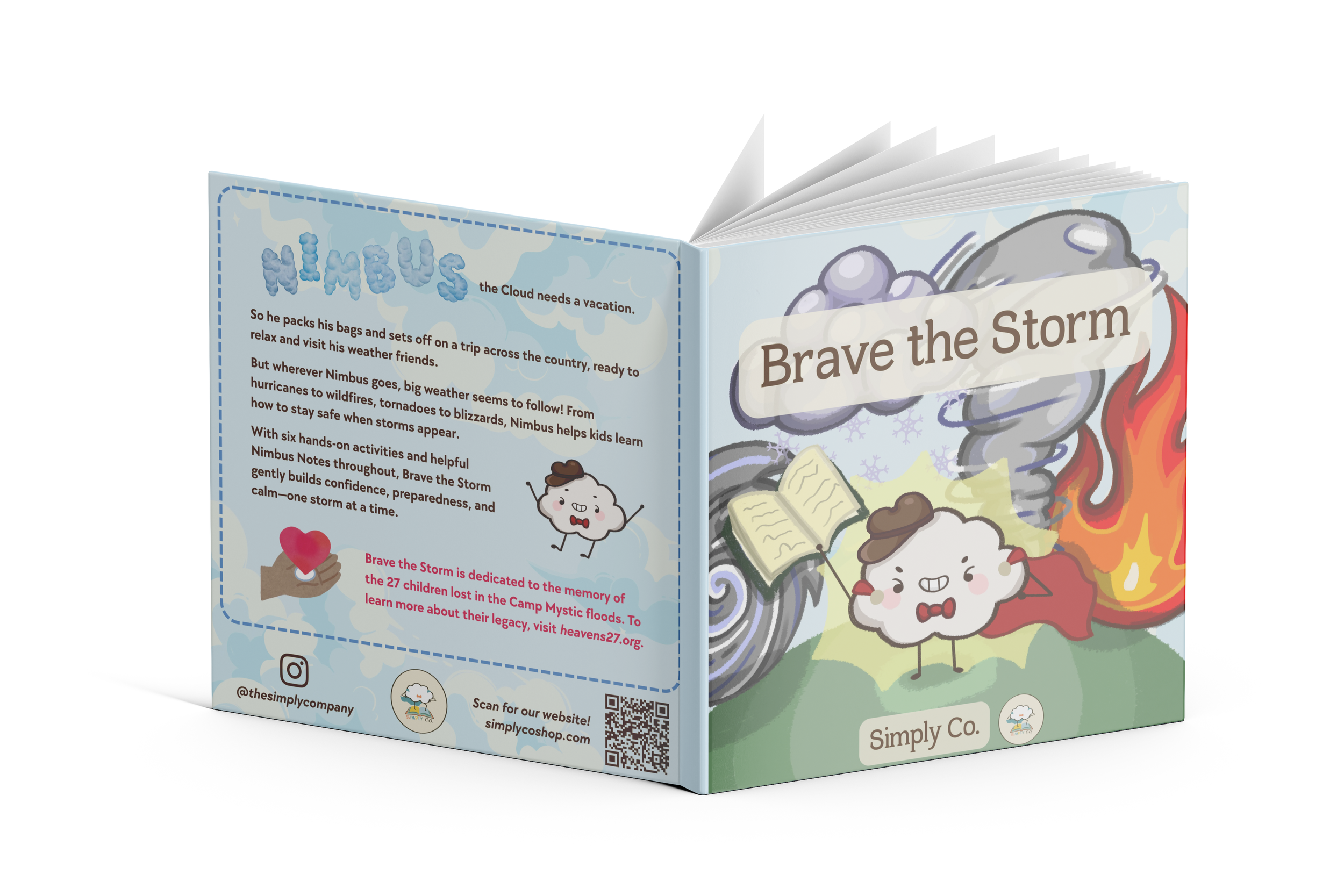 Brave the Storm Book