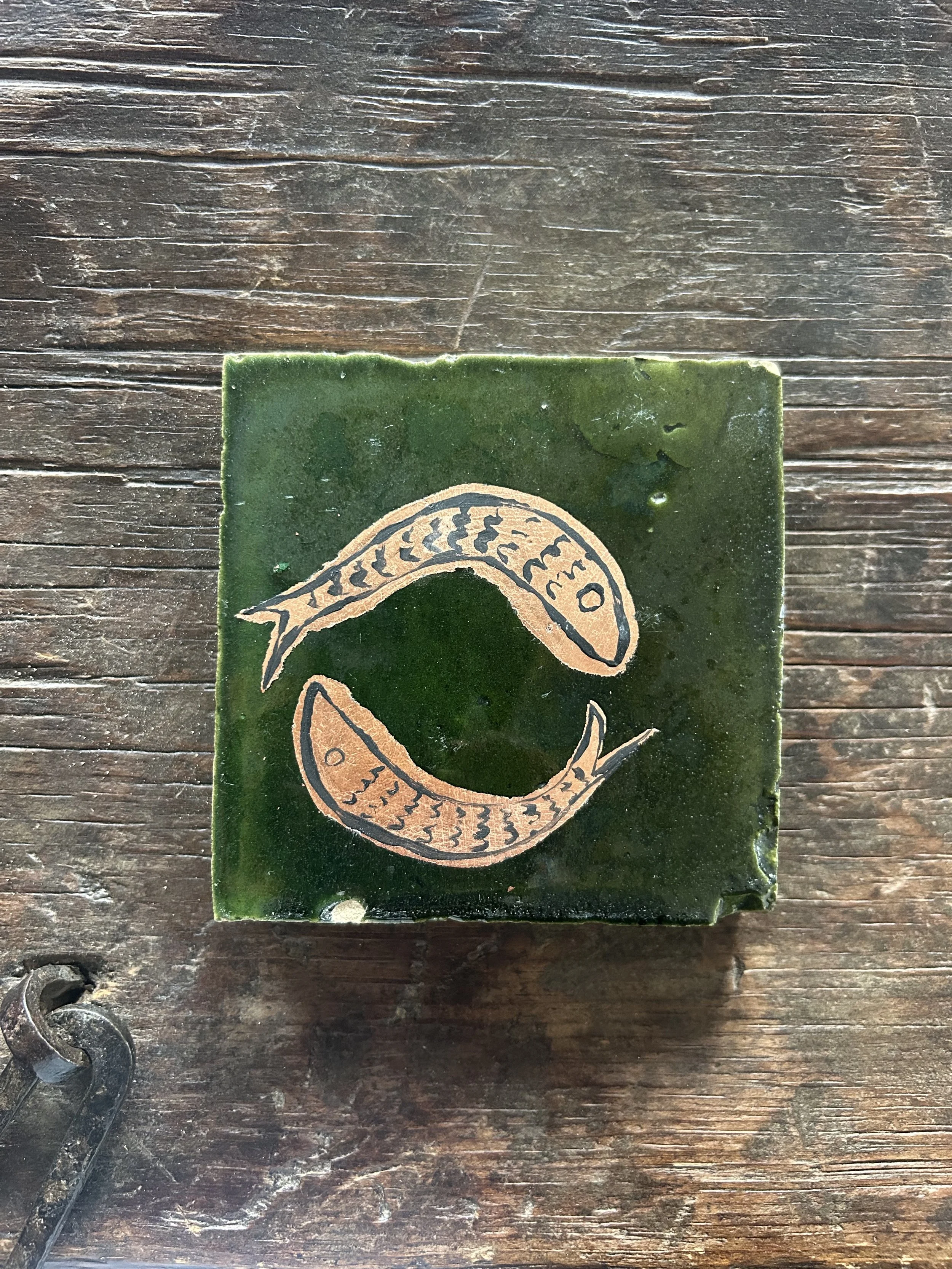 Copper Fish Tile