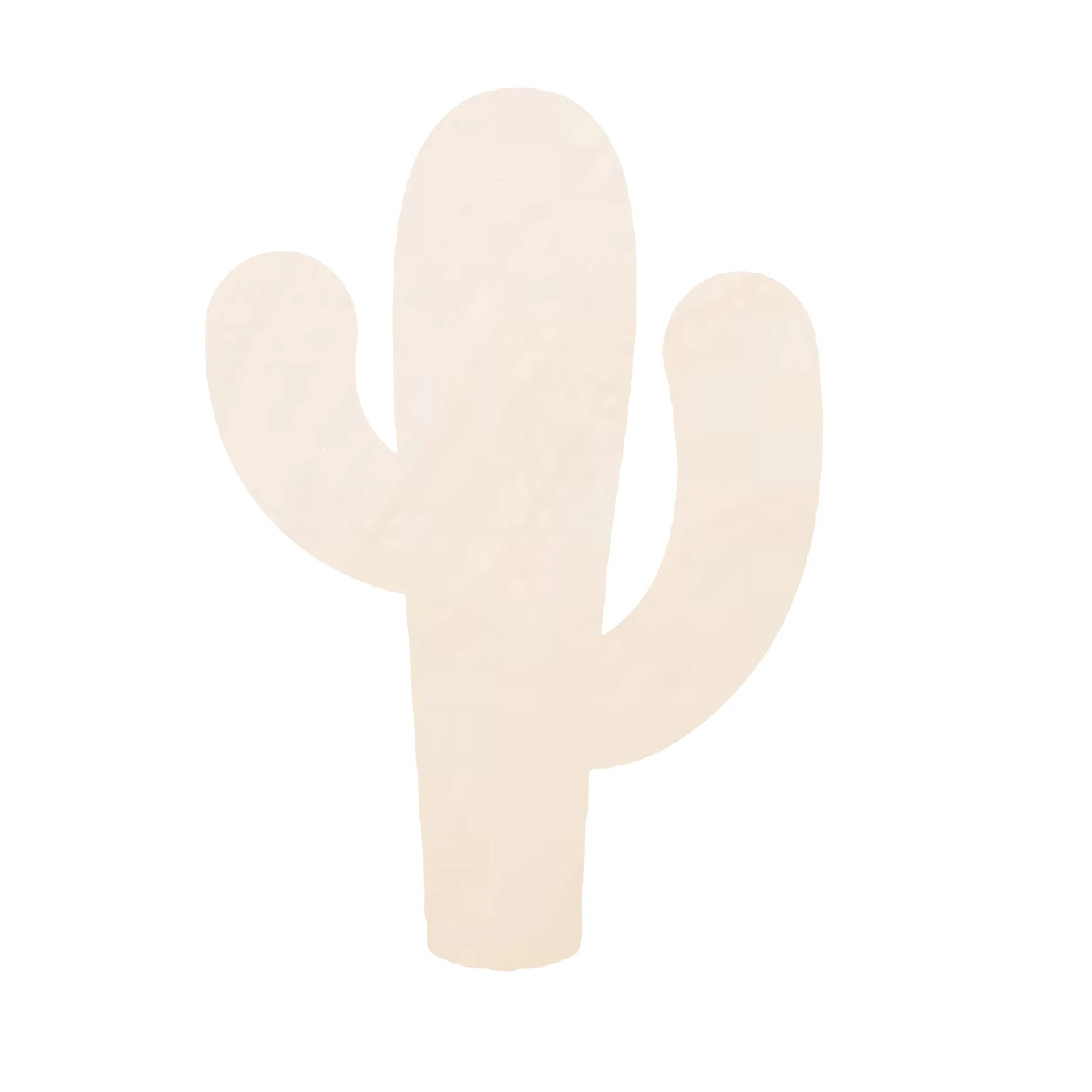 Unfinished ready to paint cactus