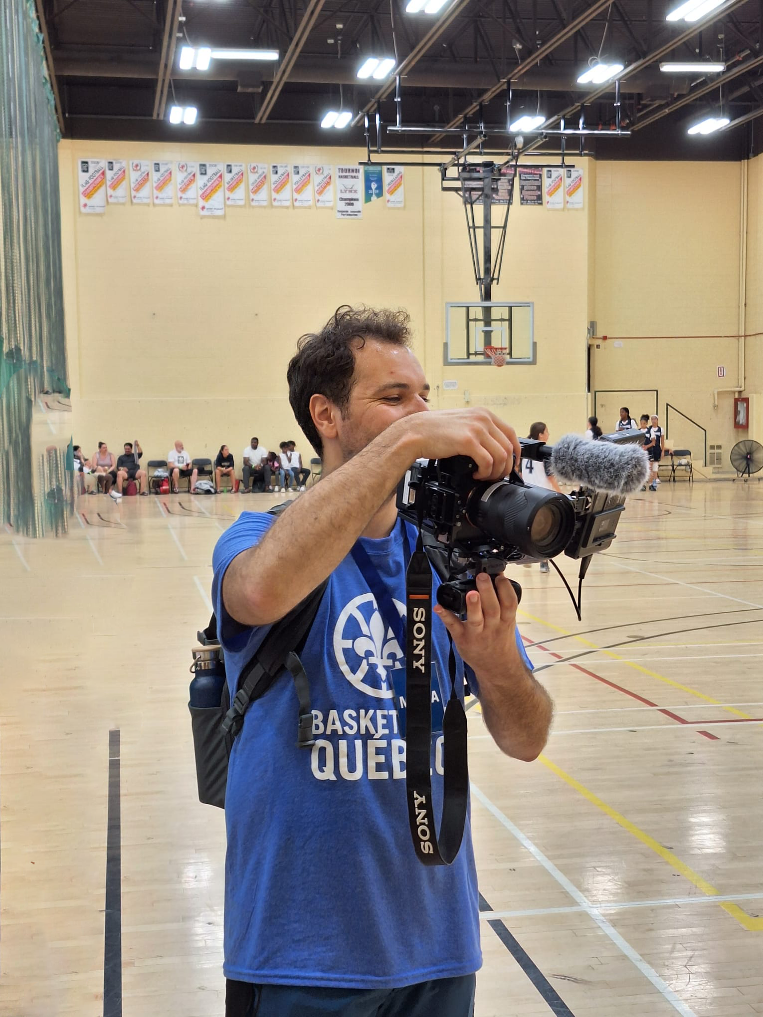 Sports videography in Canada.
