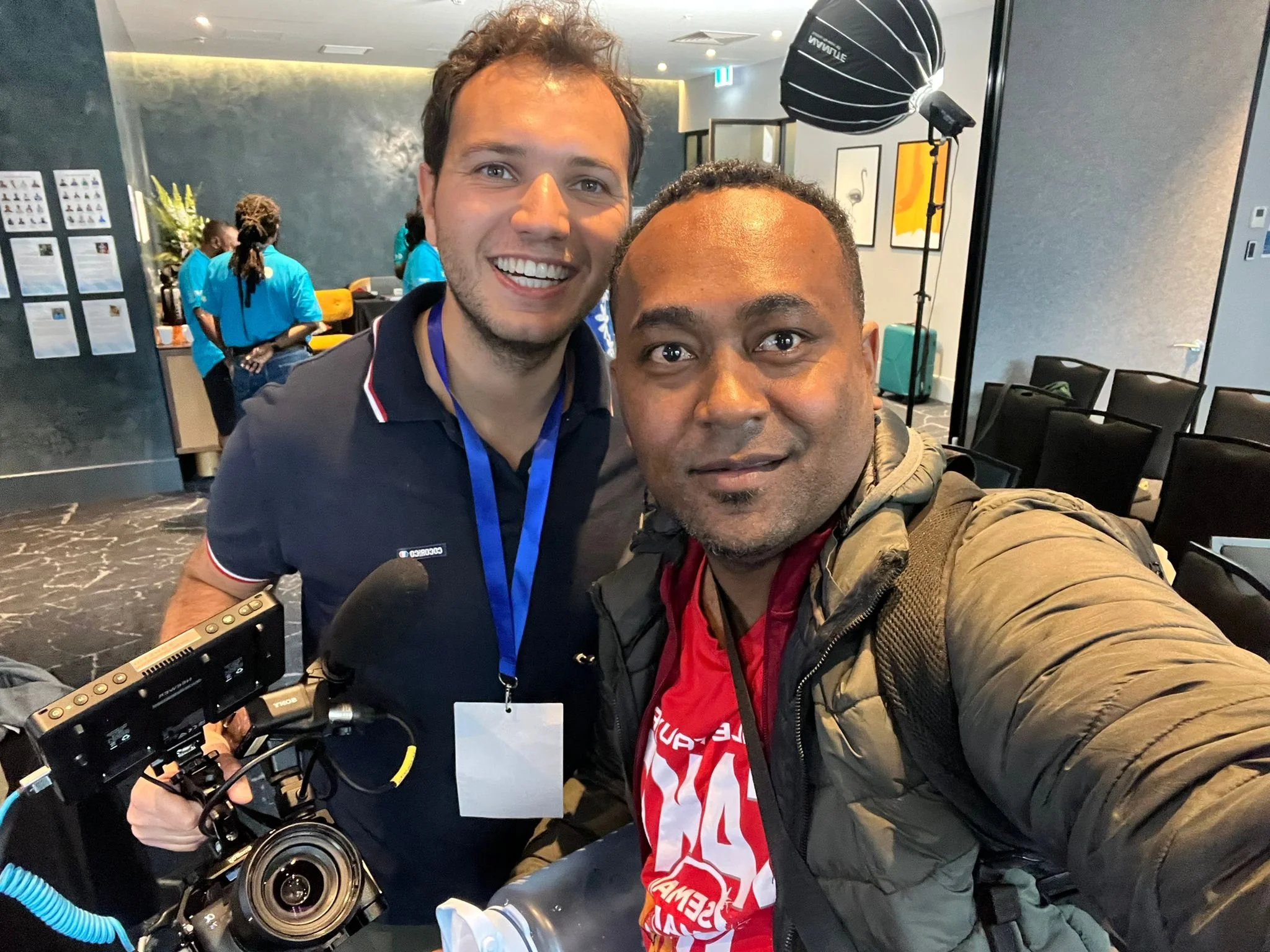 Shooting in Auckland, New Zealand.