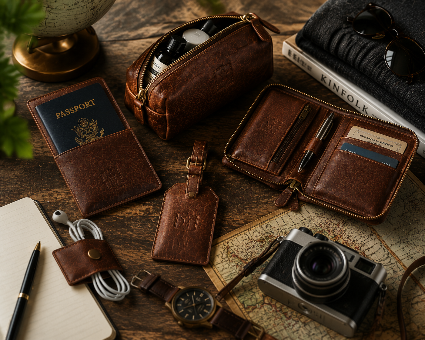 The Best Leather Travel Accessories for Frequent Travelers