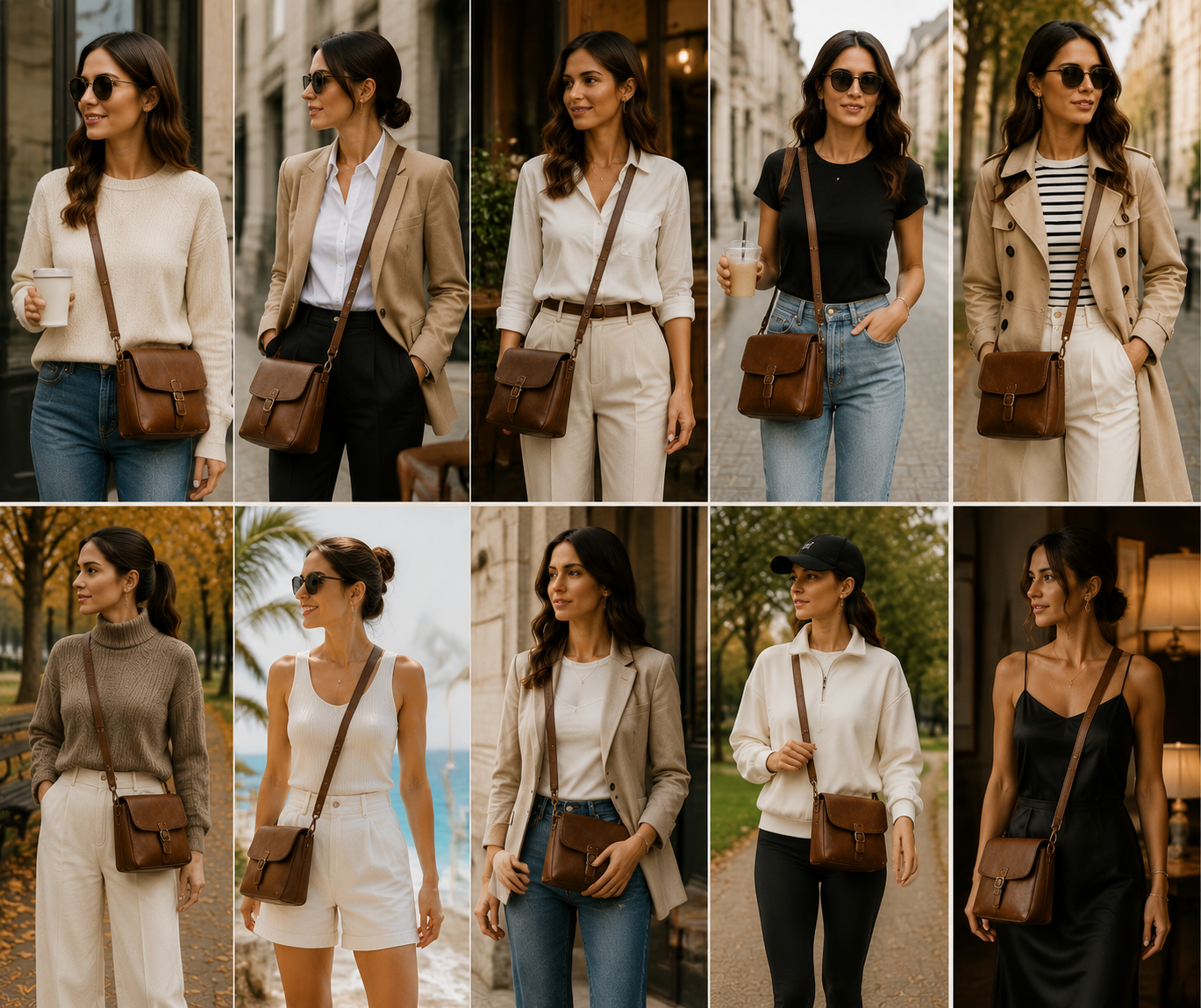 10 Ways to Wear a Leather Crossbody Bag: Timeless Style for Every Occasion