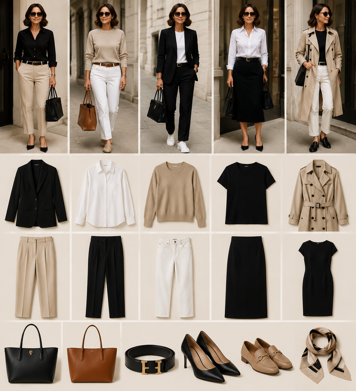 Minimalist Fashion Essentials for Women Over 40