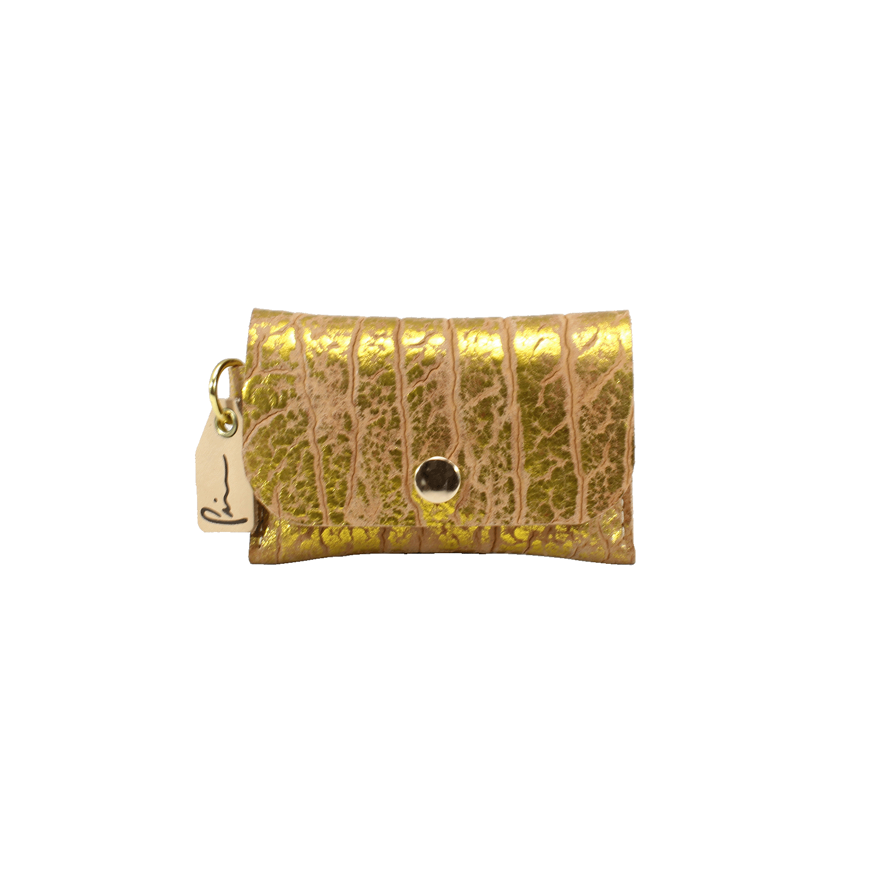 Mini Card Holder - Gold