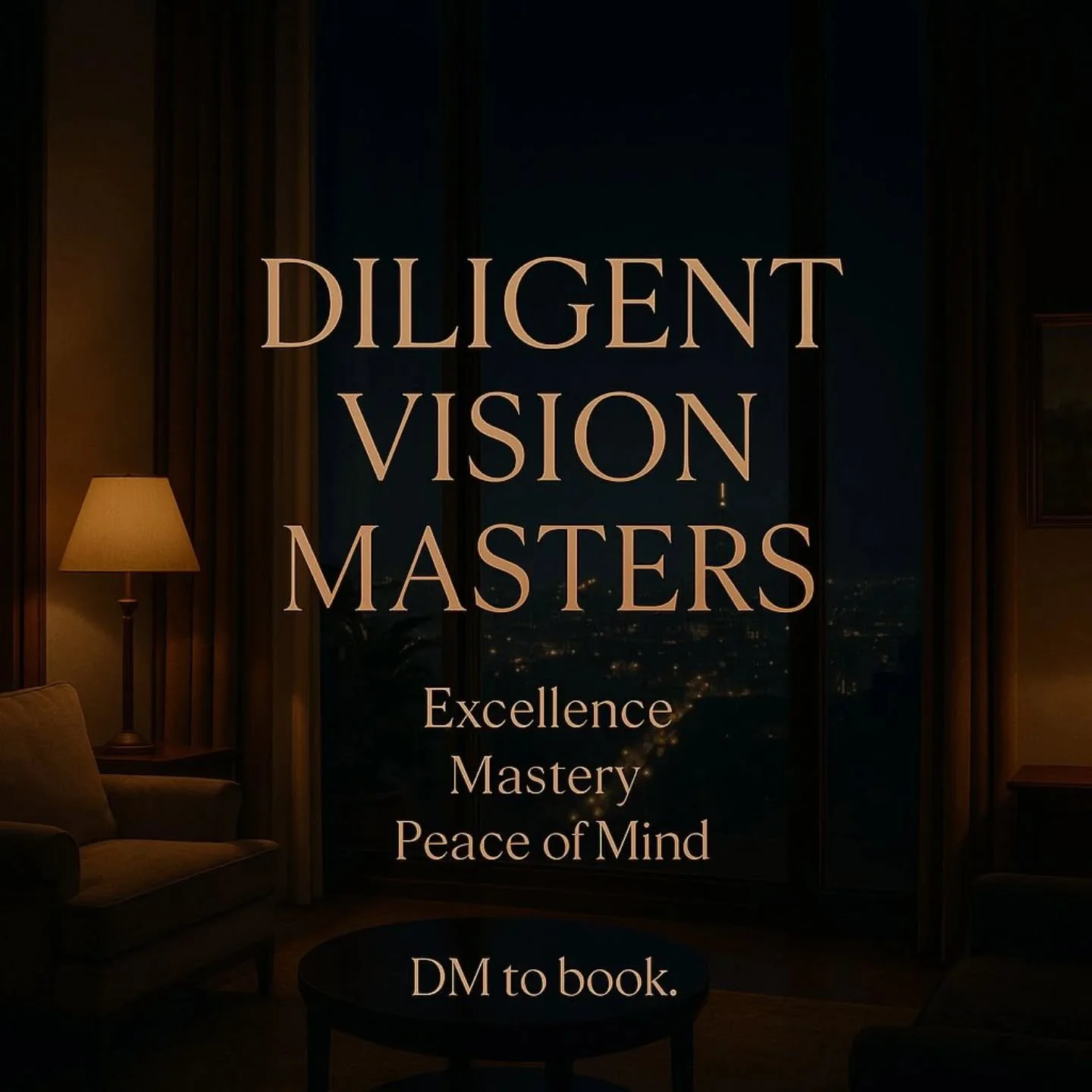 Excellence
Mastery
Peace of mind 

This is what Diligent Vision Masters is ✨💎

Secure your hotel level clean with us, contact us now.