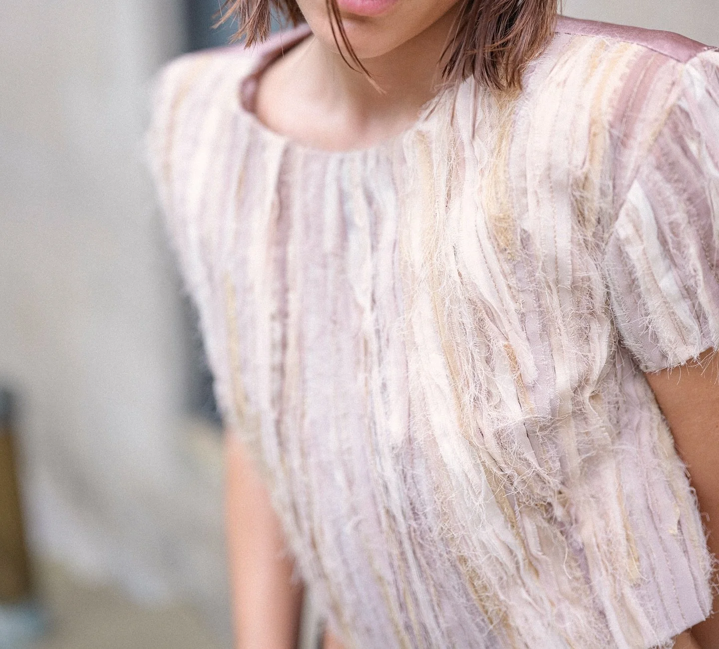 Piece by piece, I recreated the Spanish landscapes&mdash;layering each color with care.

From my Thesis Collection, Parsons Graduation May 2025. @parsonsschoolofdesign 
.
.
.

Photographer Zuzanna Blue @zuzannablur Model Phoebe Jay @phoebejay_